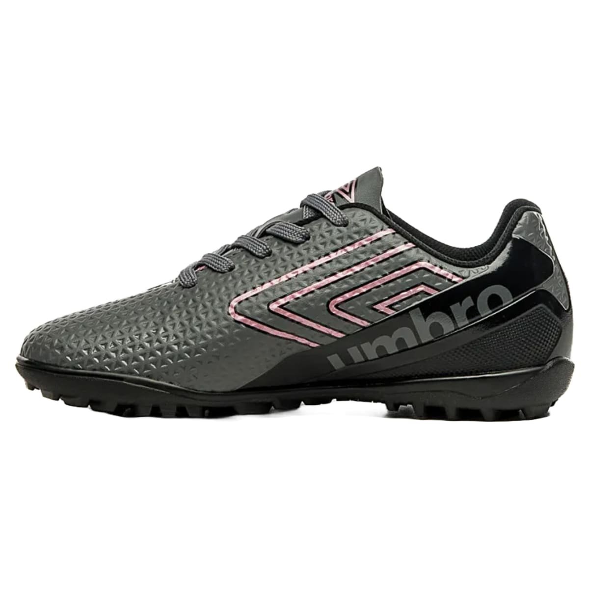 Chuteira Society Umbro Chrome Infantil Cinza Cinza 3