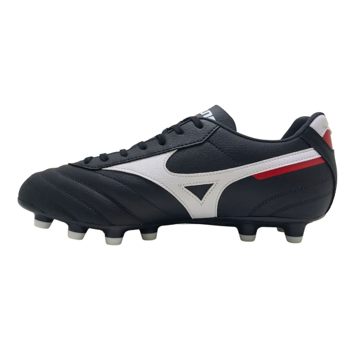 Chuteira Campo Mizuno Morelia Classic Masculino Preto Preto 3