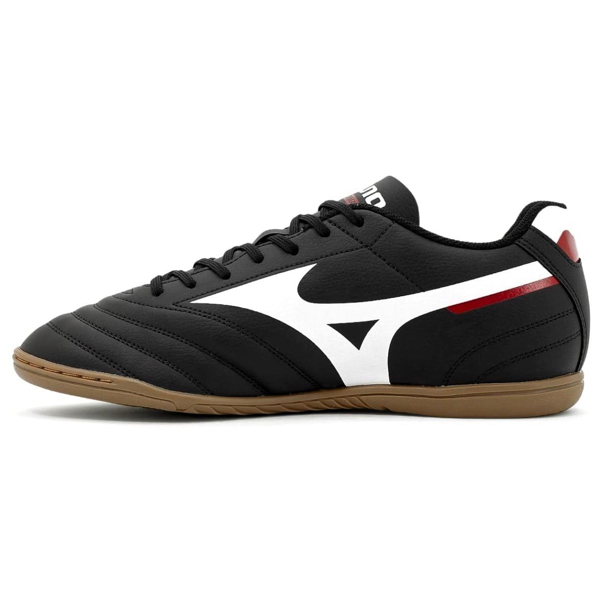 Chuteira Futsal Mizuno Morelia Club In Masculino Preto Preto 3