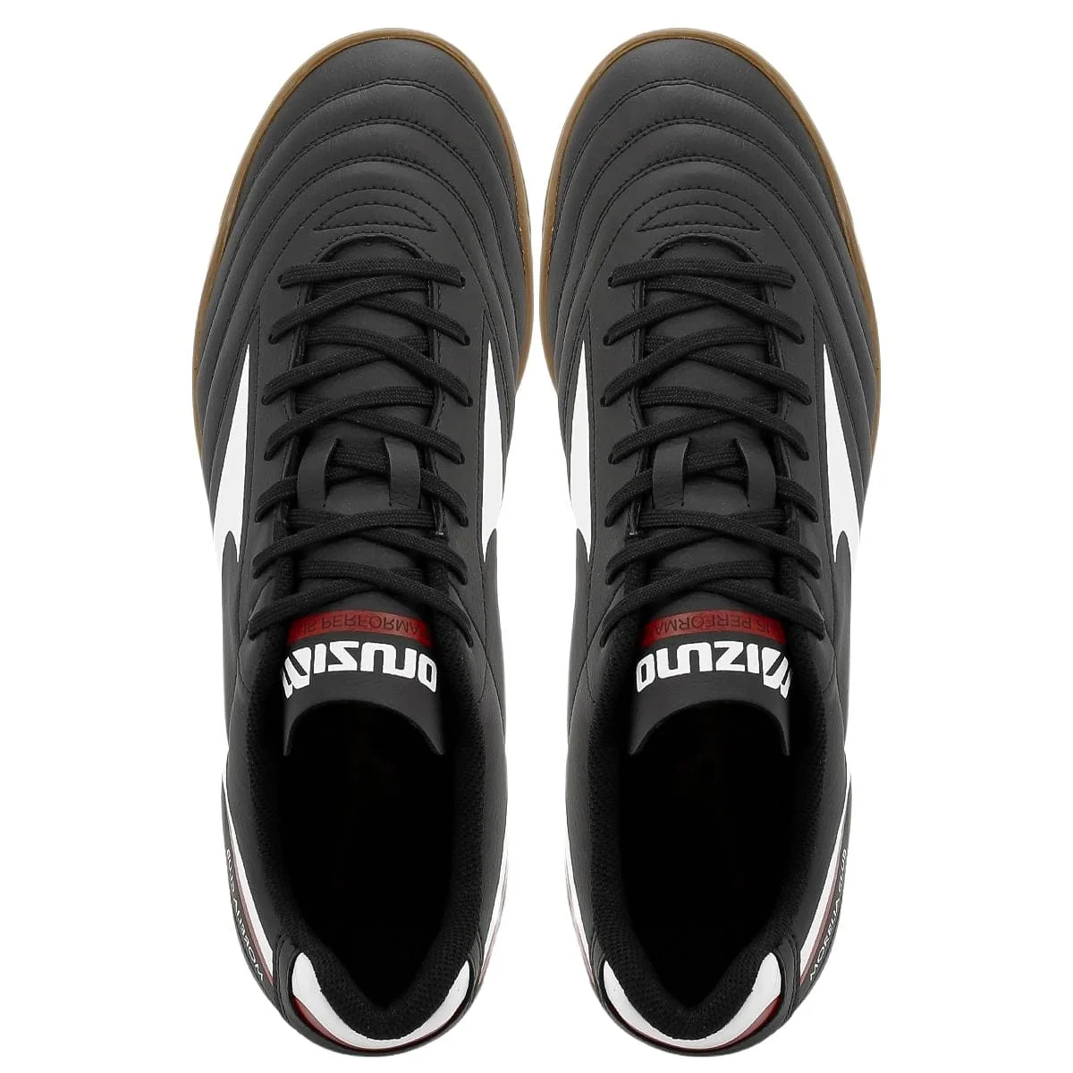 Chuteira Futsal Mizuno Morelia Club In Masculino Preto Preto 4