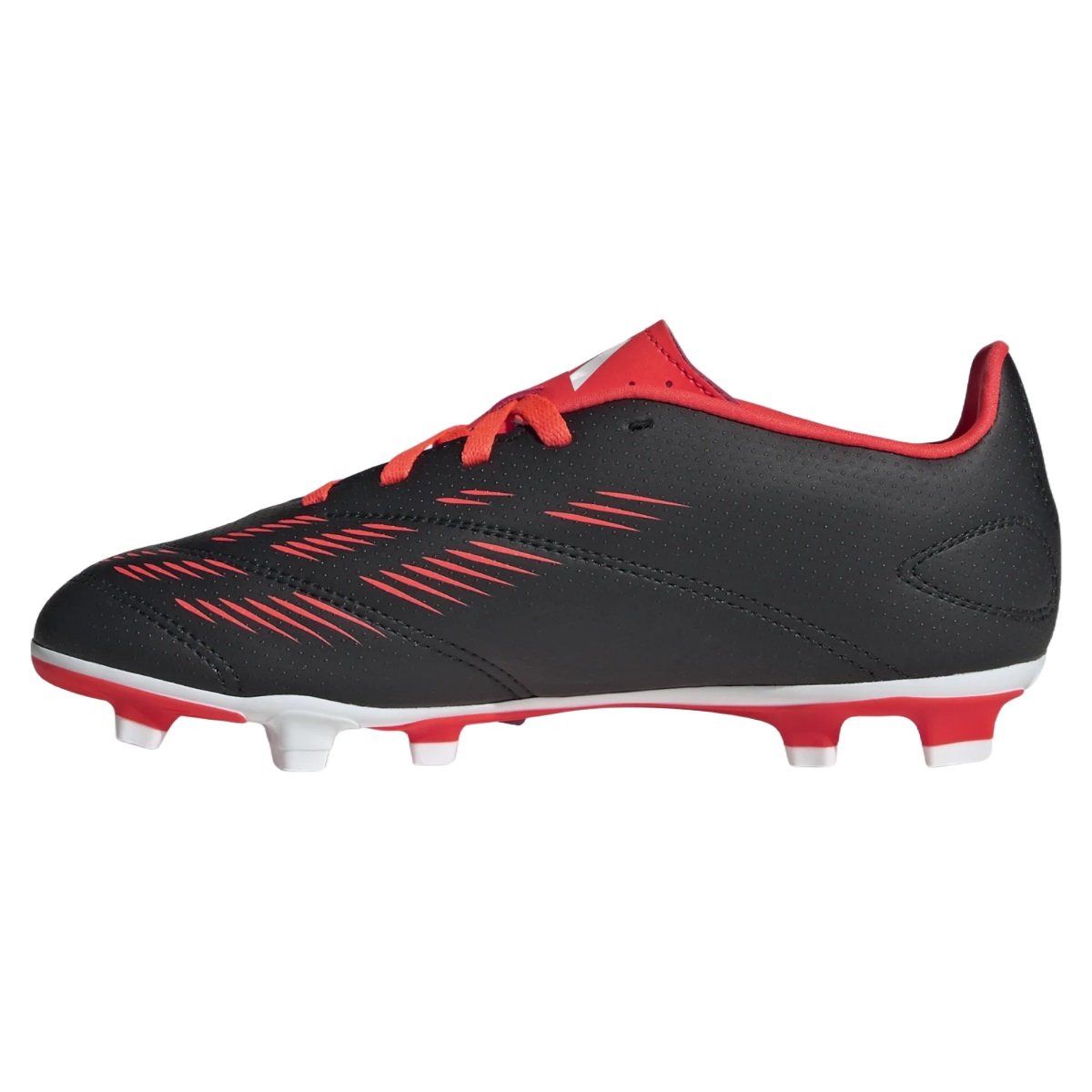 Chuteira Campo Adidas Predator Club Infantil Preto e Branco Preto 2