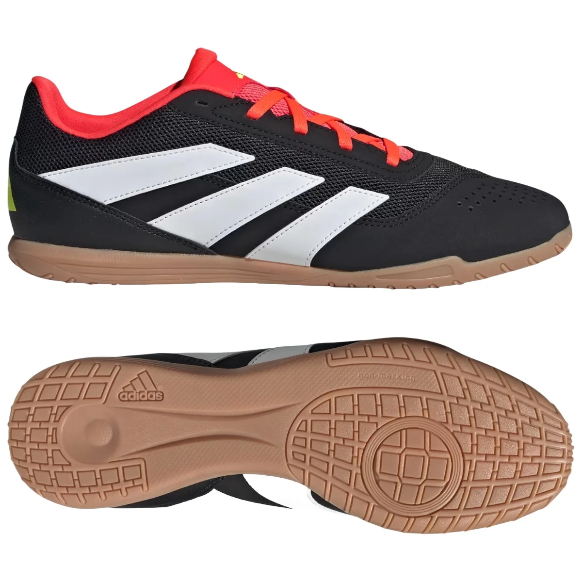 Chuteira Futsal Adidas Predator Club Masculino Preto Preto 4