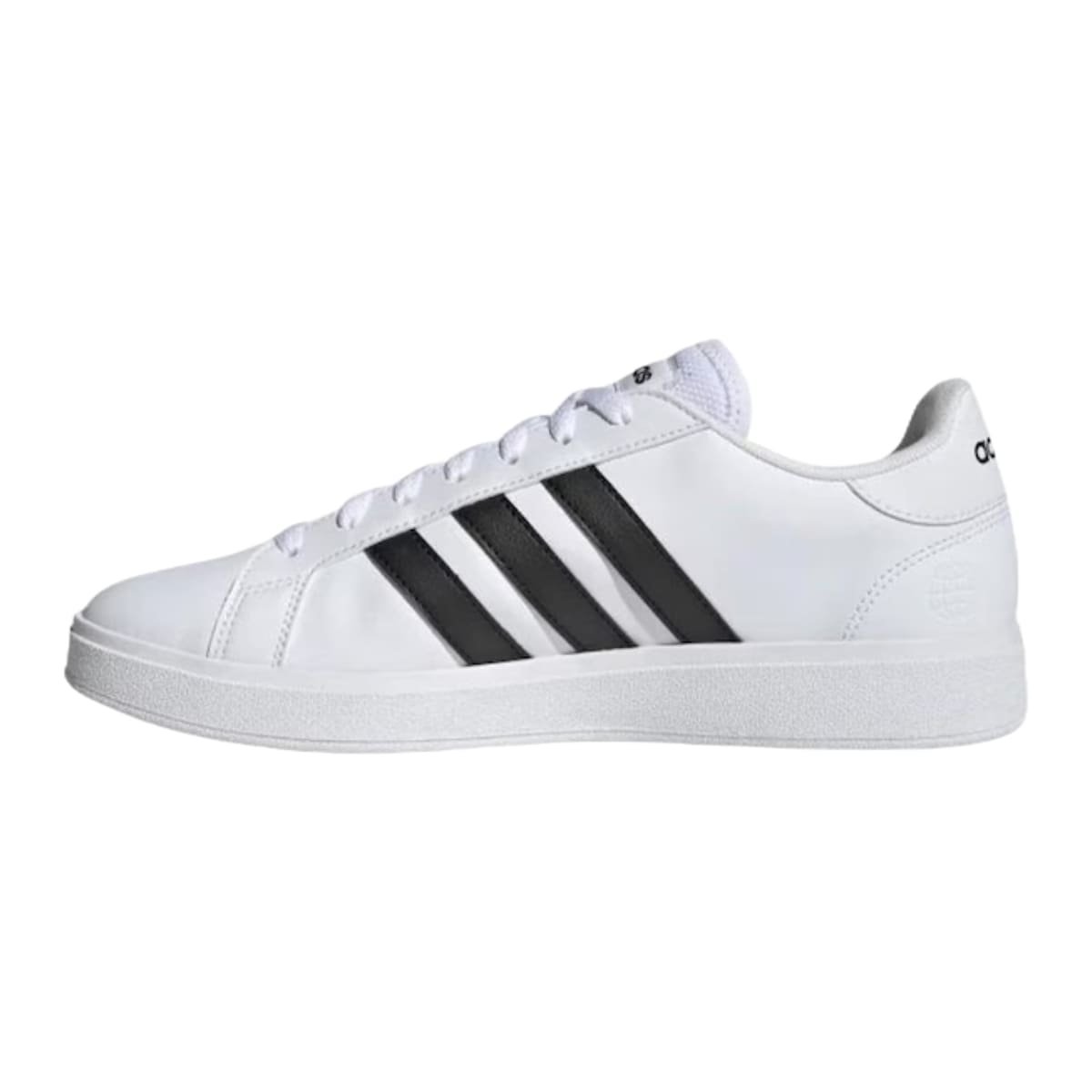 Tênis Adidas Grand Court Base 2.0 Masculino Branco e Preto 3