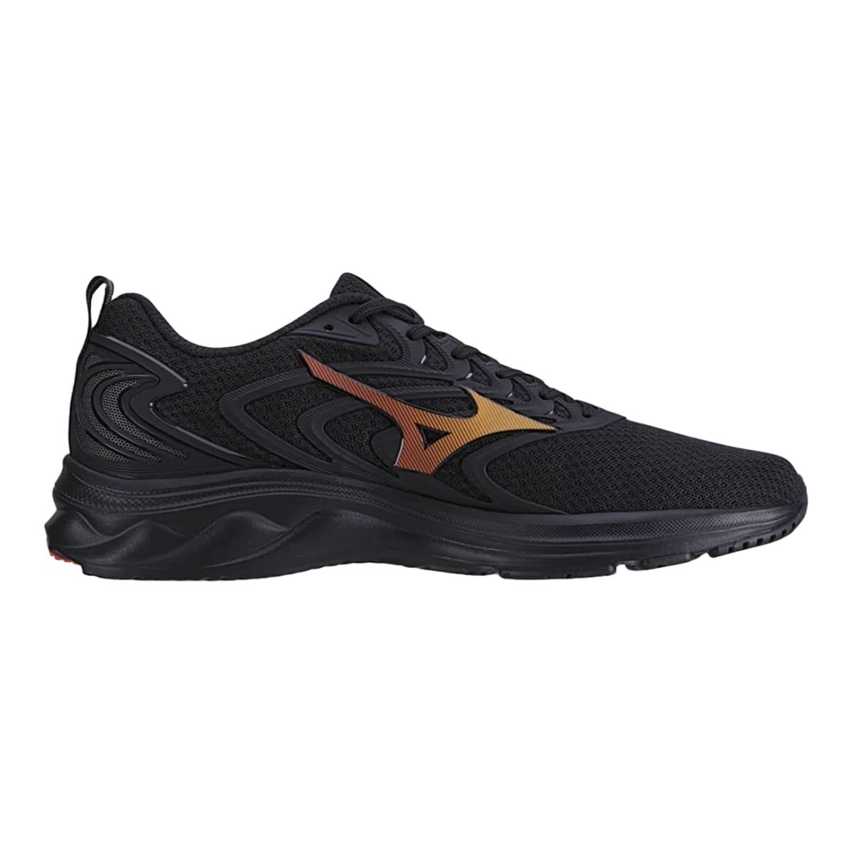 Tênis Mizuno Space 4 Masculino Preto Preto 1