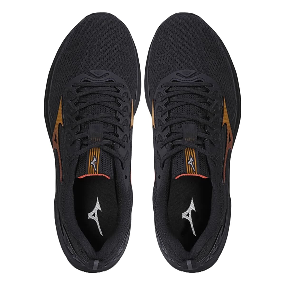 Tênis Mizuno Space 4 Masculino Preto Preto 4