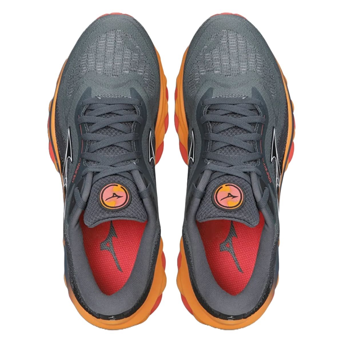Tênis Mizuno Wave Sky 7 Feminino Cinza Cinza