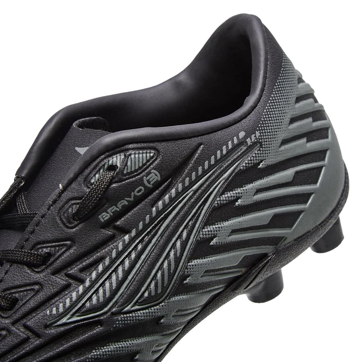 Chuteira Campo Penalty Bravo 3 Kids Infantil Preto e Cinza Preto/Cinza 5