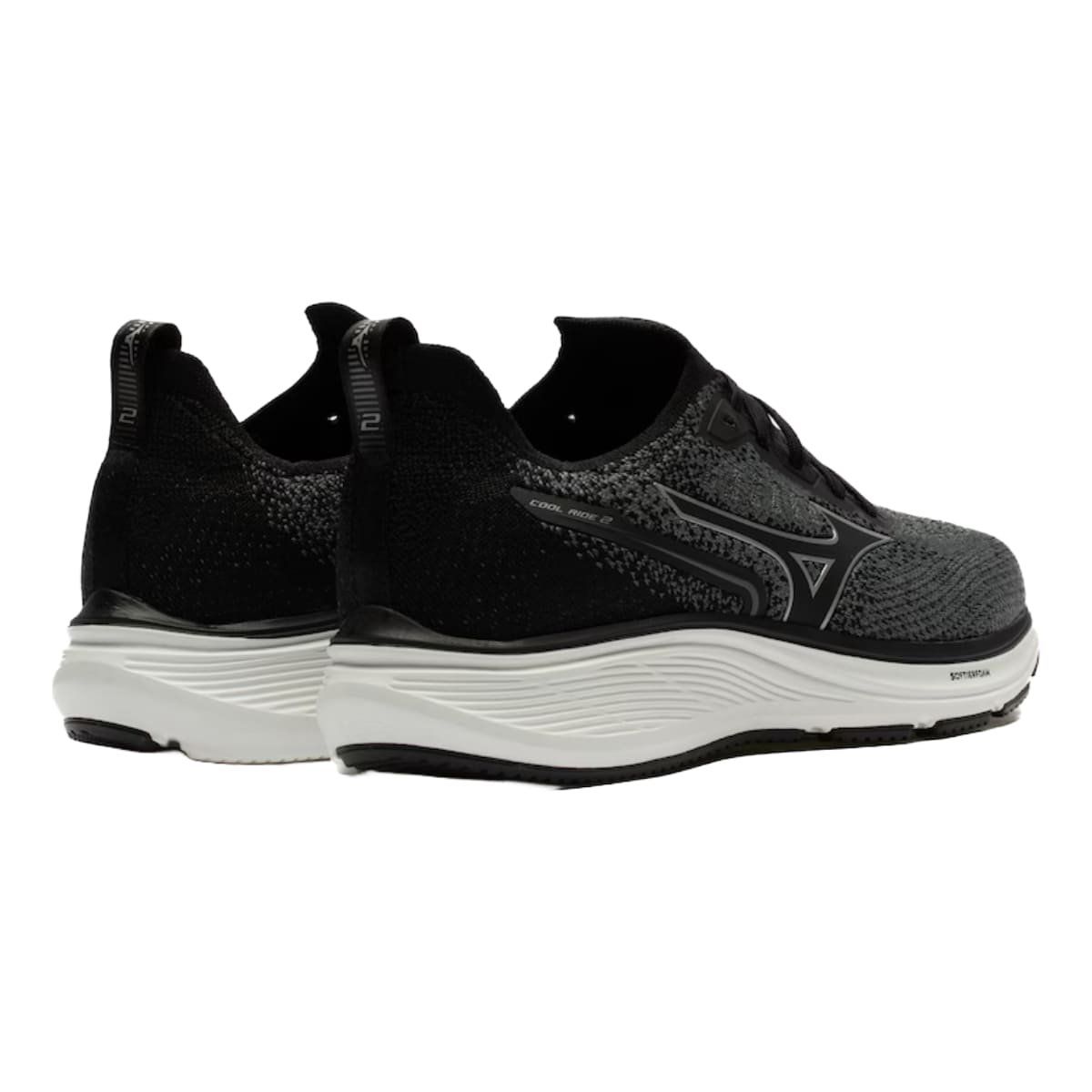 Tênis Mizuno Cool Ride 2 Masculino Grafite Cinza 2