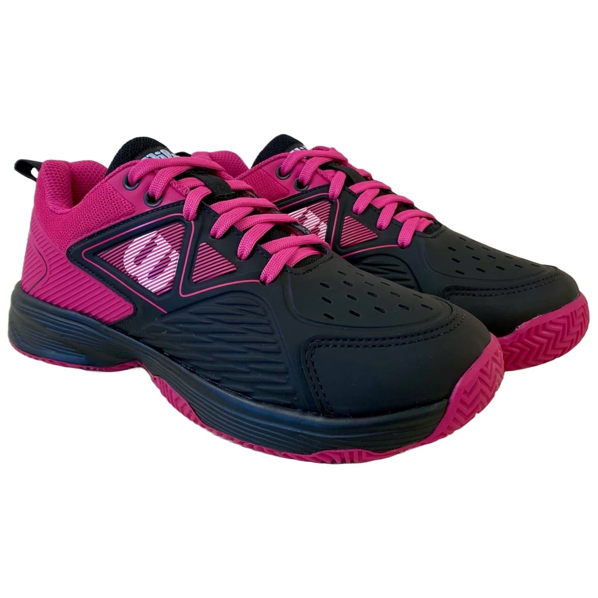 Tênis Wilson Slice 3.0 Clay Court Feminino Preto e Pink Preto/Rosa 4