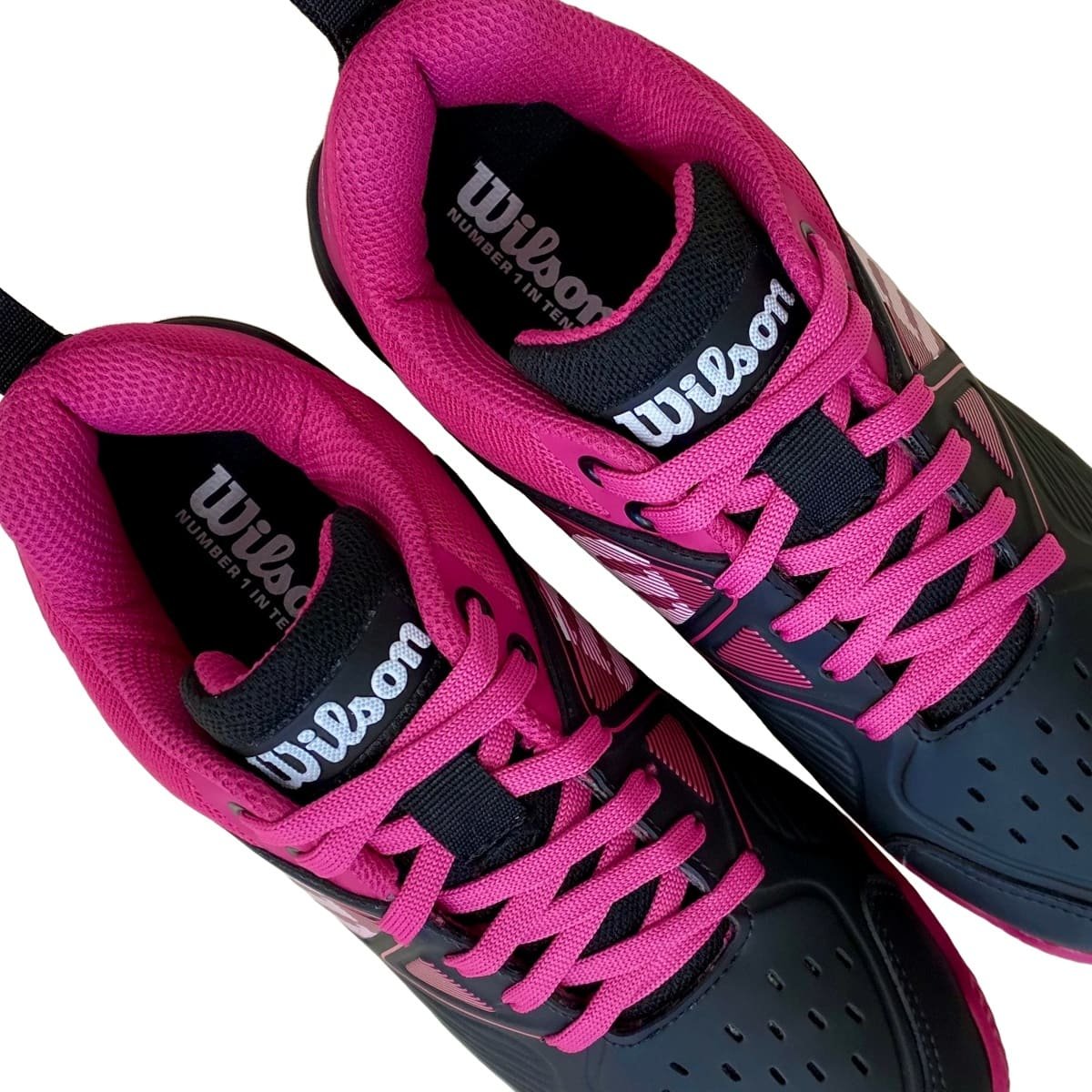 Tênis Wilson Slice 3.0 Clay Court Feminino Preto e Pink Preto/Rosa 7