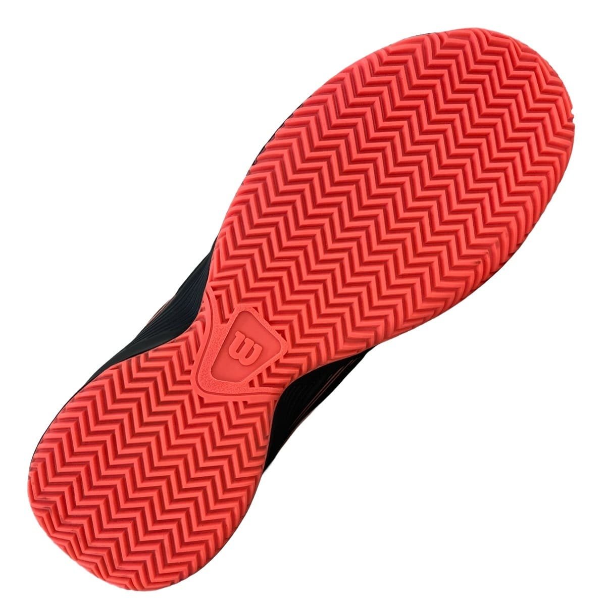 Tênis Wilson Ace 3.0 Clay Court Feminino Preto e Coral Preto/Laranja 3