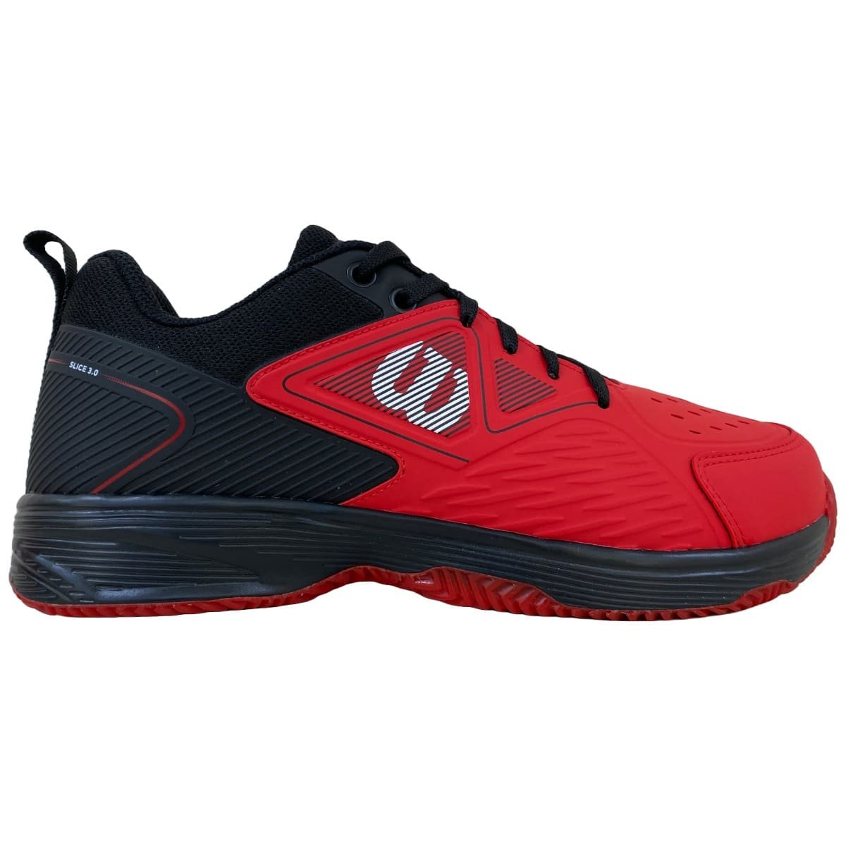 Tênis Wilson Slice 3.0 Clay Court Masculino Vermelho e Preto