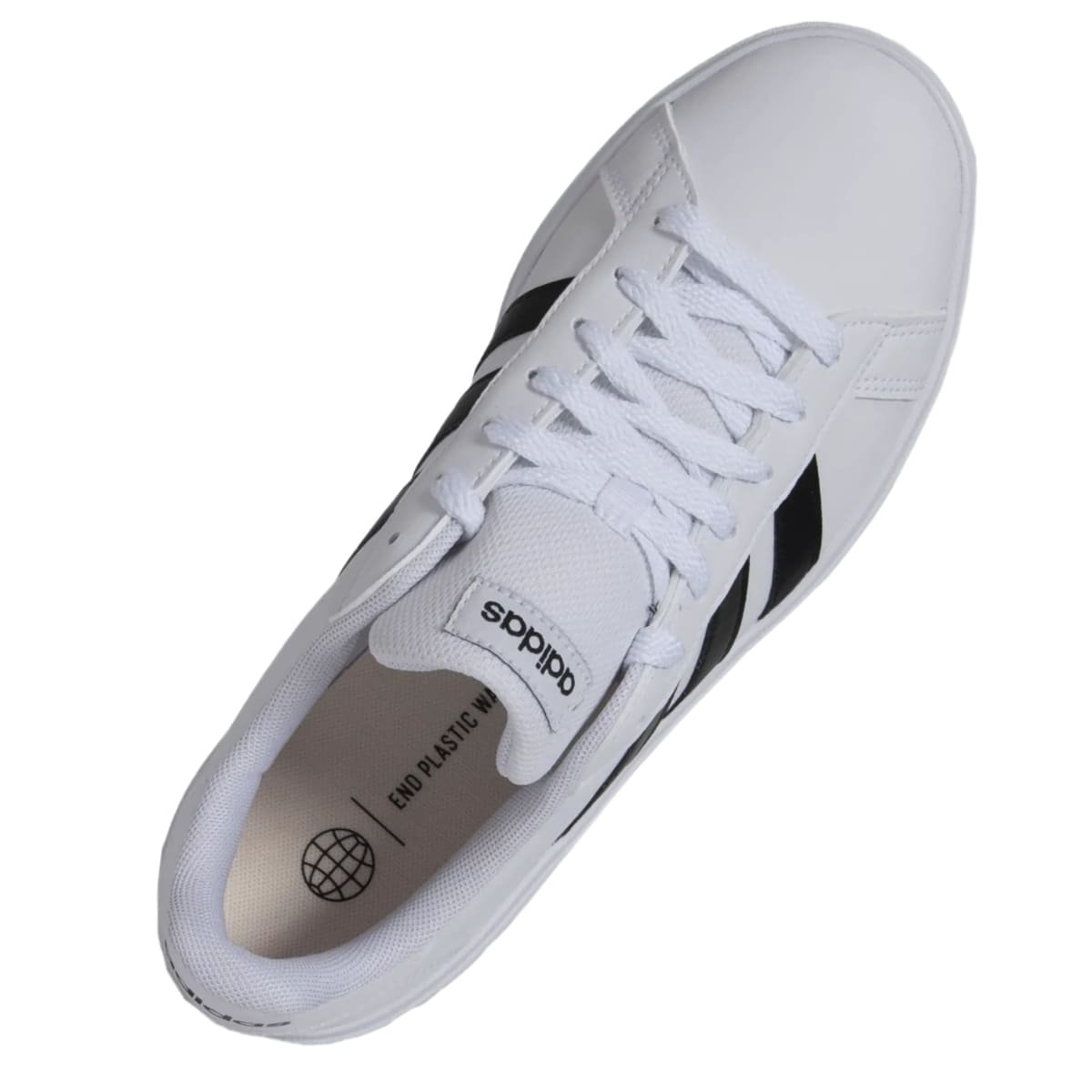 Tênis Adidas Grand Court Base 2.0 Feminino Branco 4