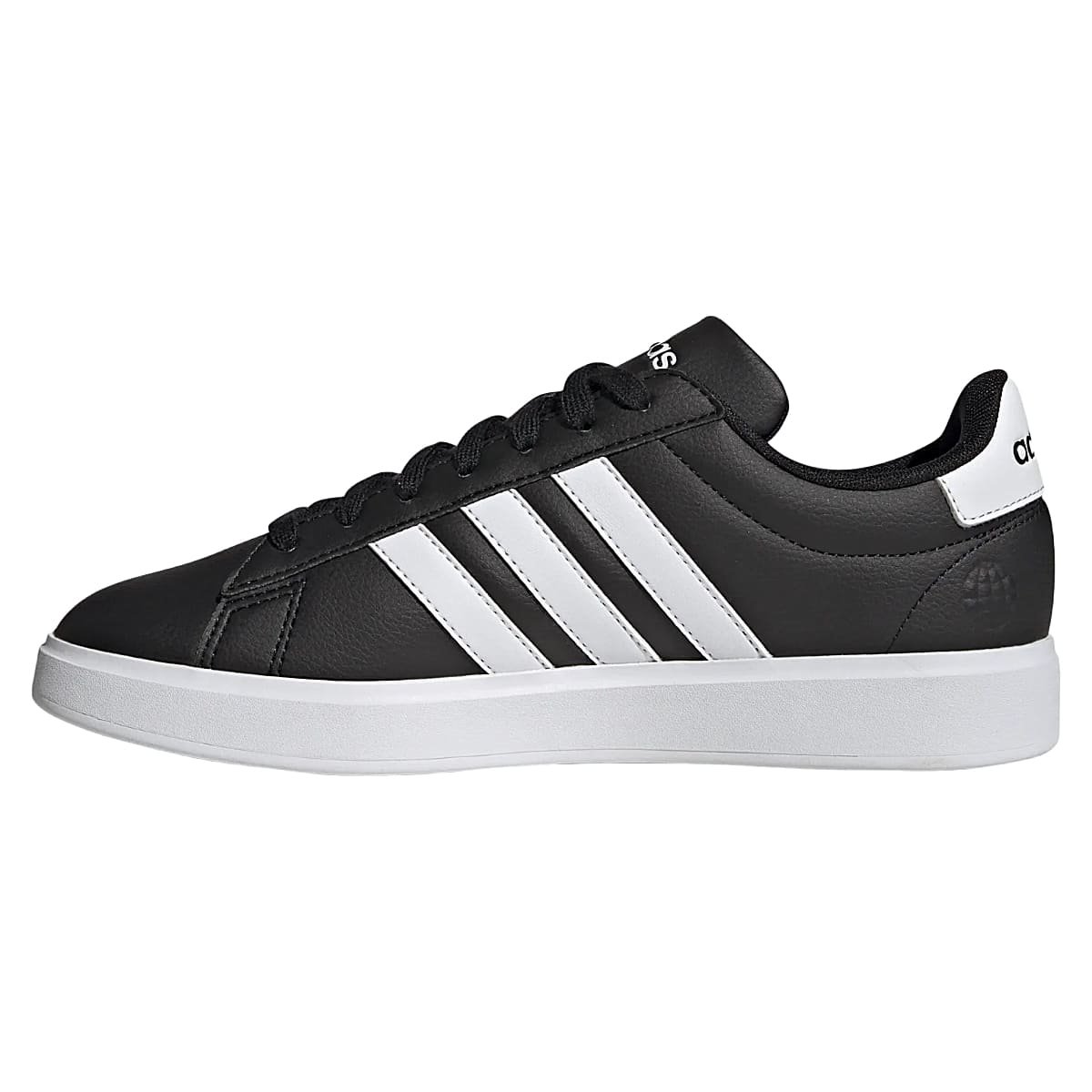 Tênis Adidas Grand Court 2 0 Masculino Preto e Branco Preto/Branco 3