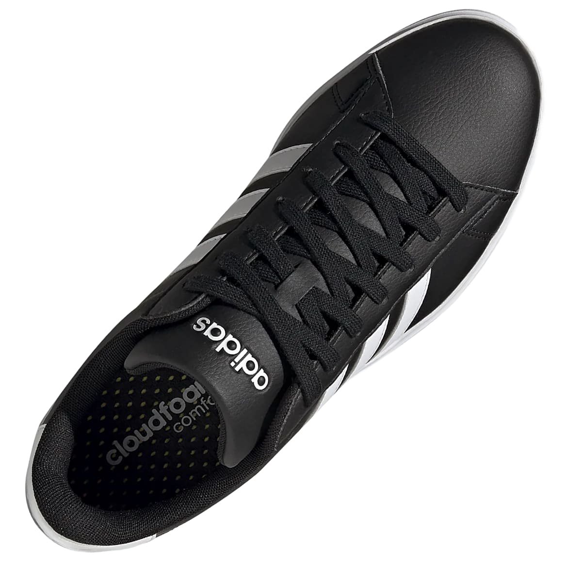 Tênis Adidas Grand Court 2 0 Masculino Preto e Branco Preto/Branco 4
