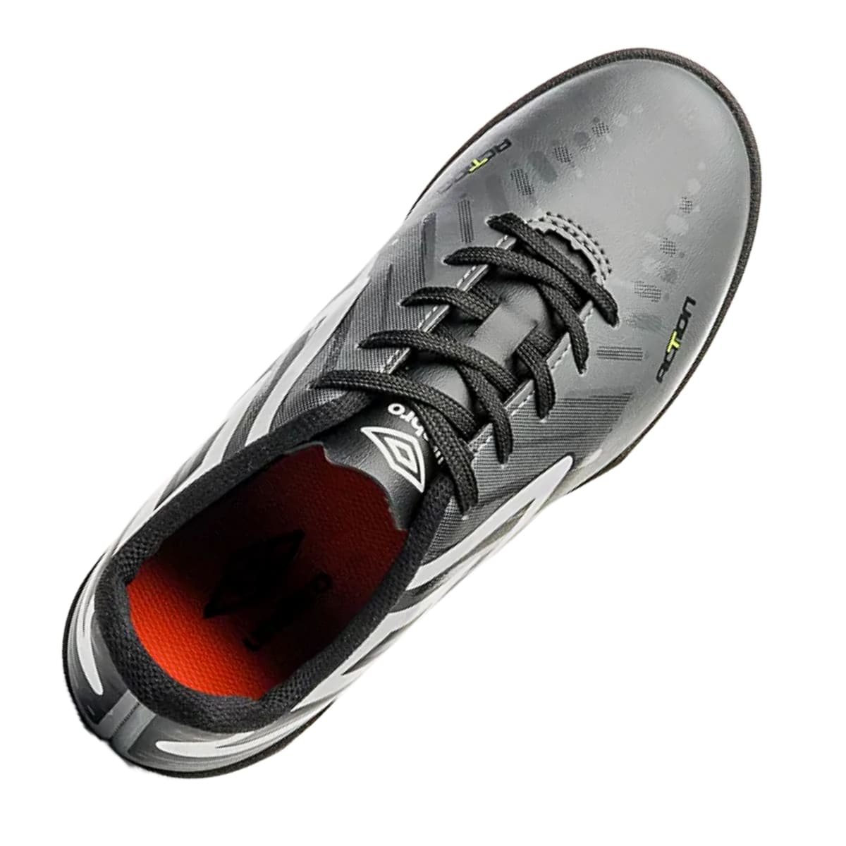 Chuteira Society Umbro Action Infantil Cinza Cinza 4