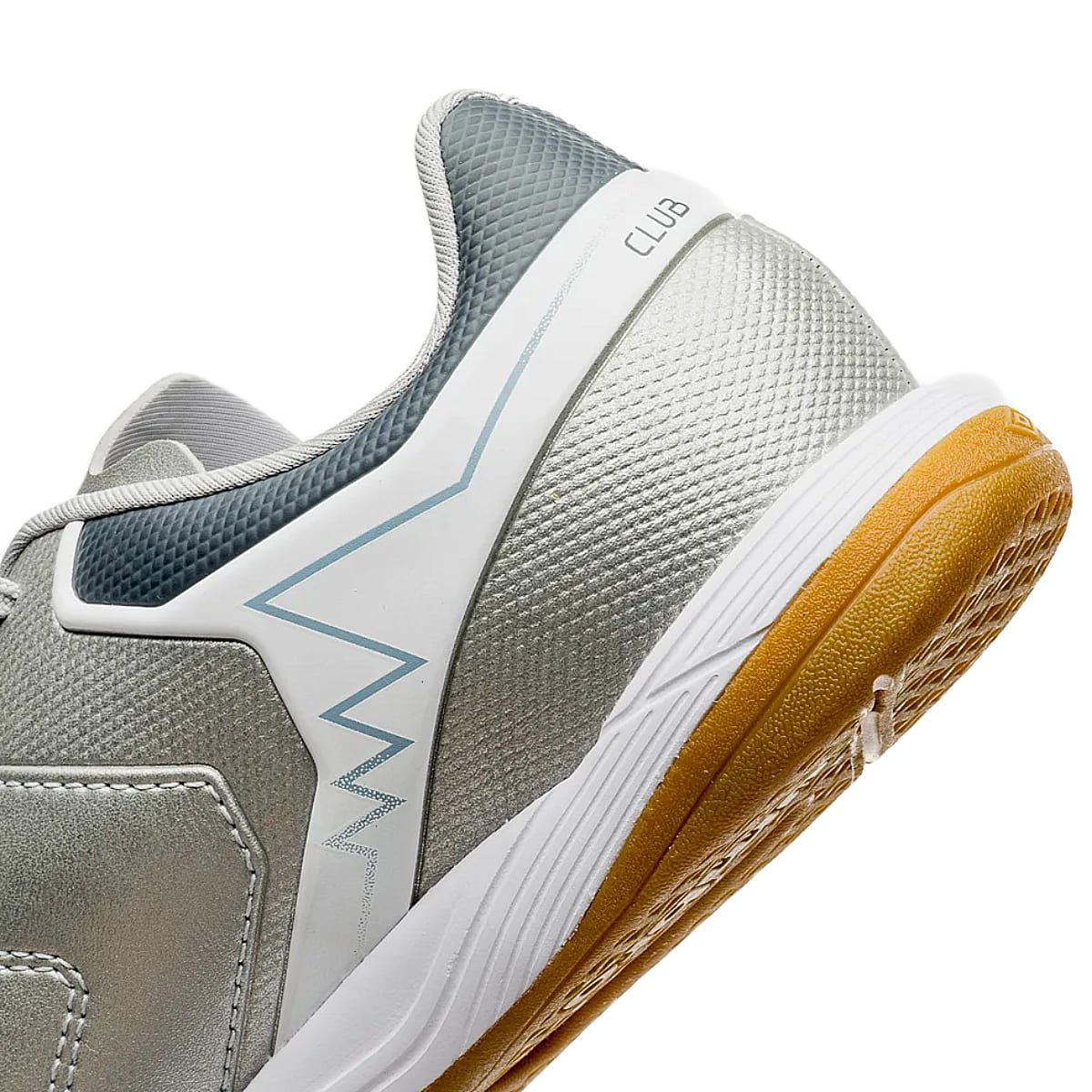 Chuteira Futsal Umbro Adamant Master Class Club Masculino Prata Prata 7
