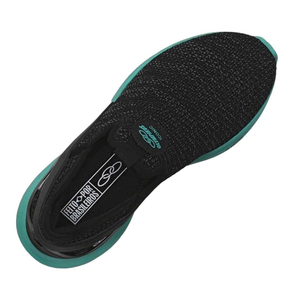 Tênis Olympikus Iconic Infantil Preto Preto 4