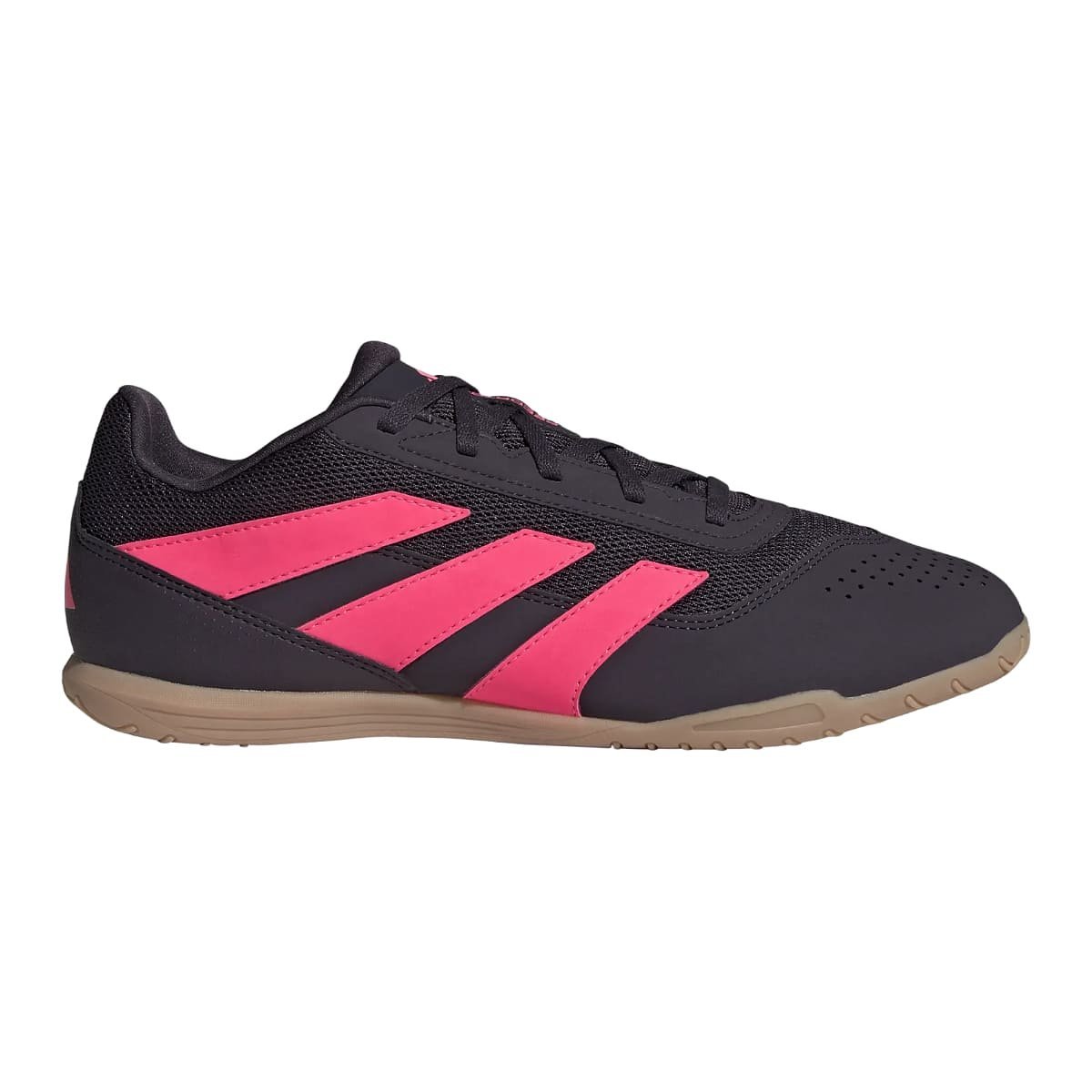 Chuteira Futsal Adidas Predator 24 Club Masculino Roxo Preto 1