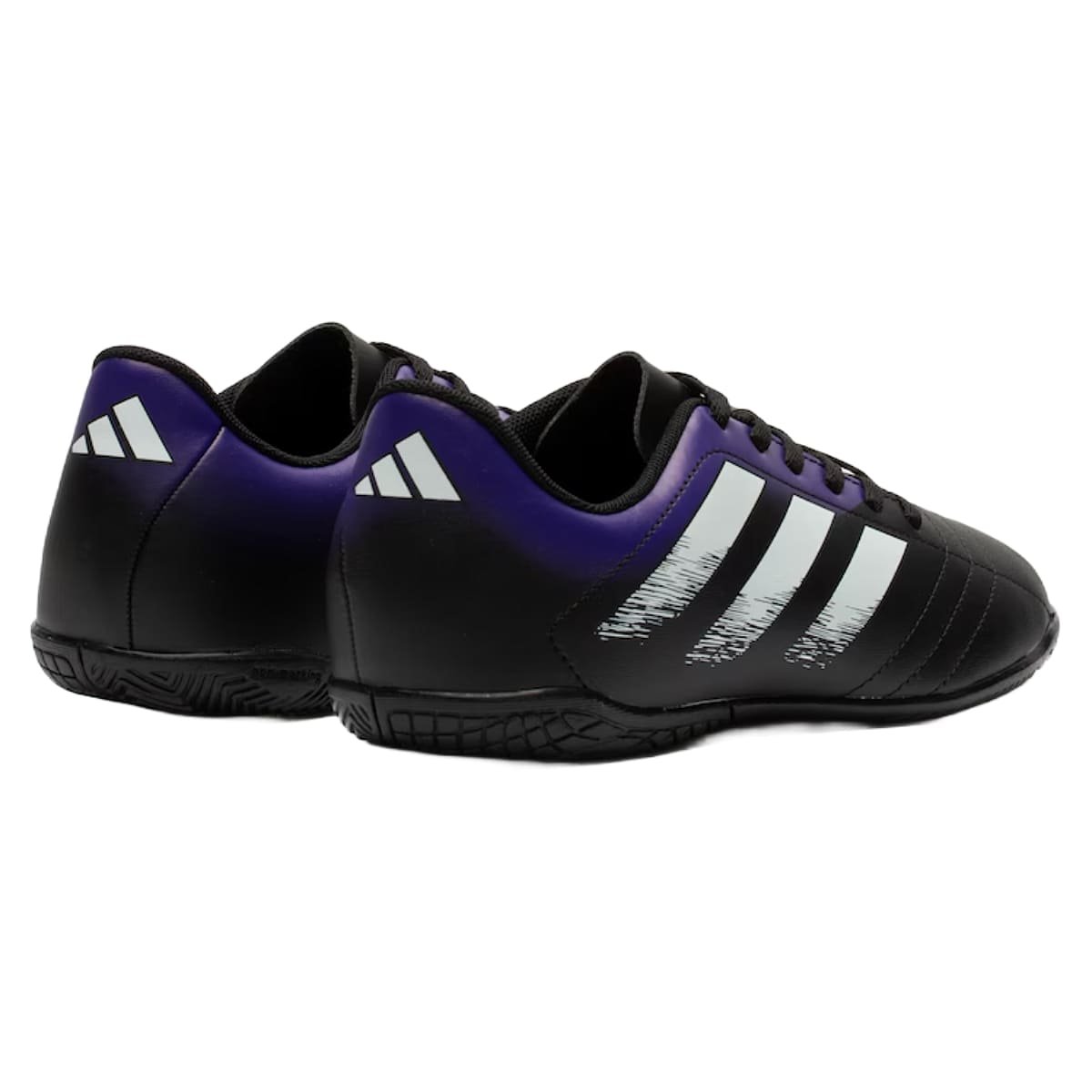 Chuteira Futsal Adidas Rabisco Infantil Preto e Roxo Preto/Roxo 2