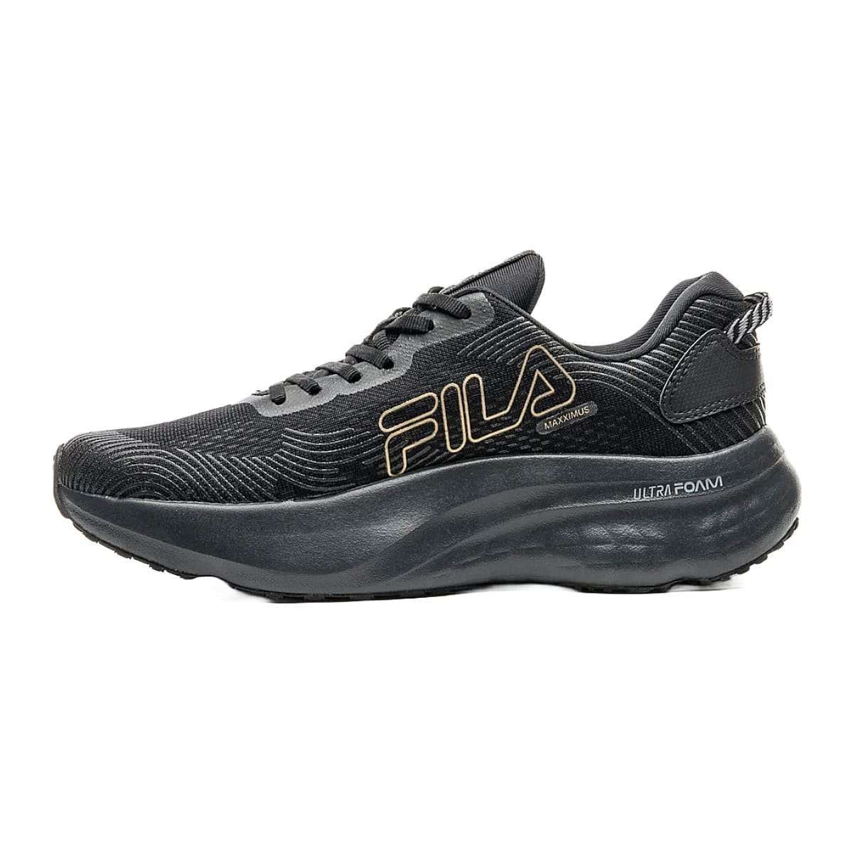 Tênis Fila Maxximus Masculino Preto Preto 3