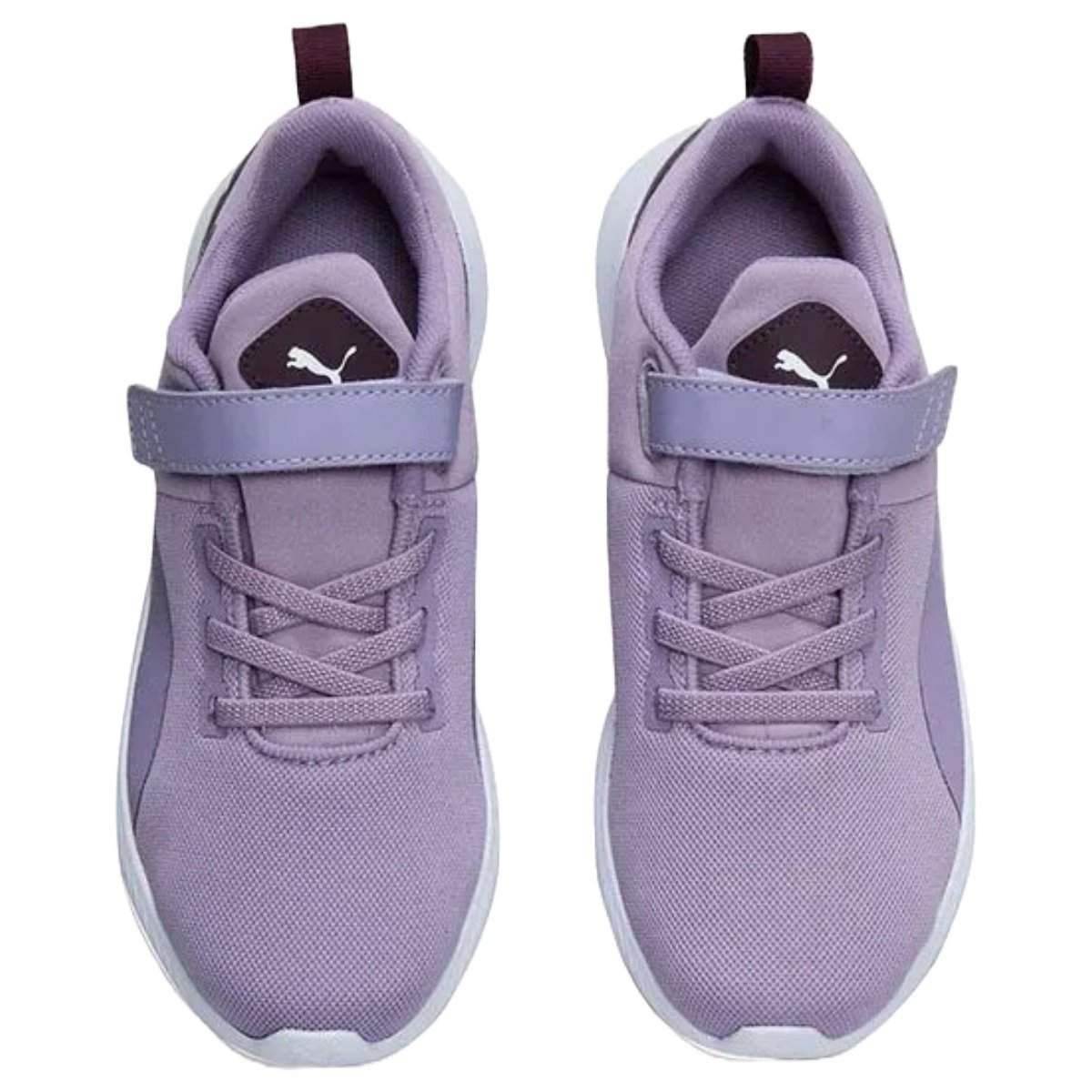 Tênis Puma Flyer Runner Mesh V PS Juvenil Lilás Roxo 5