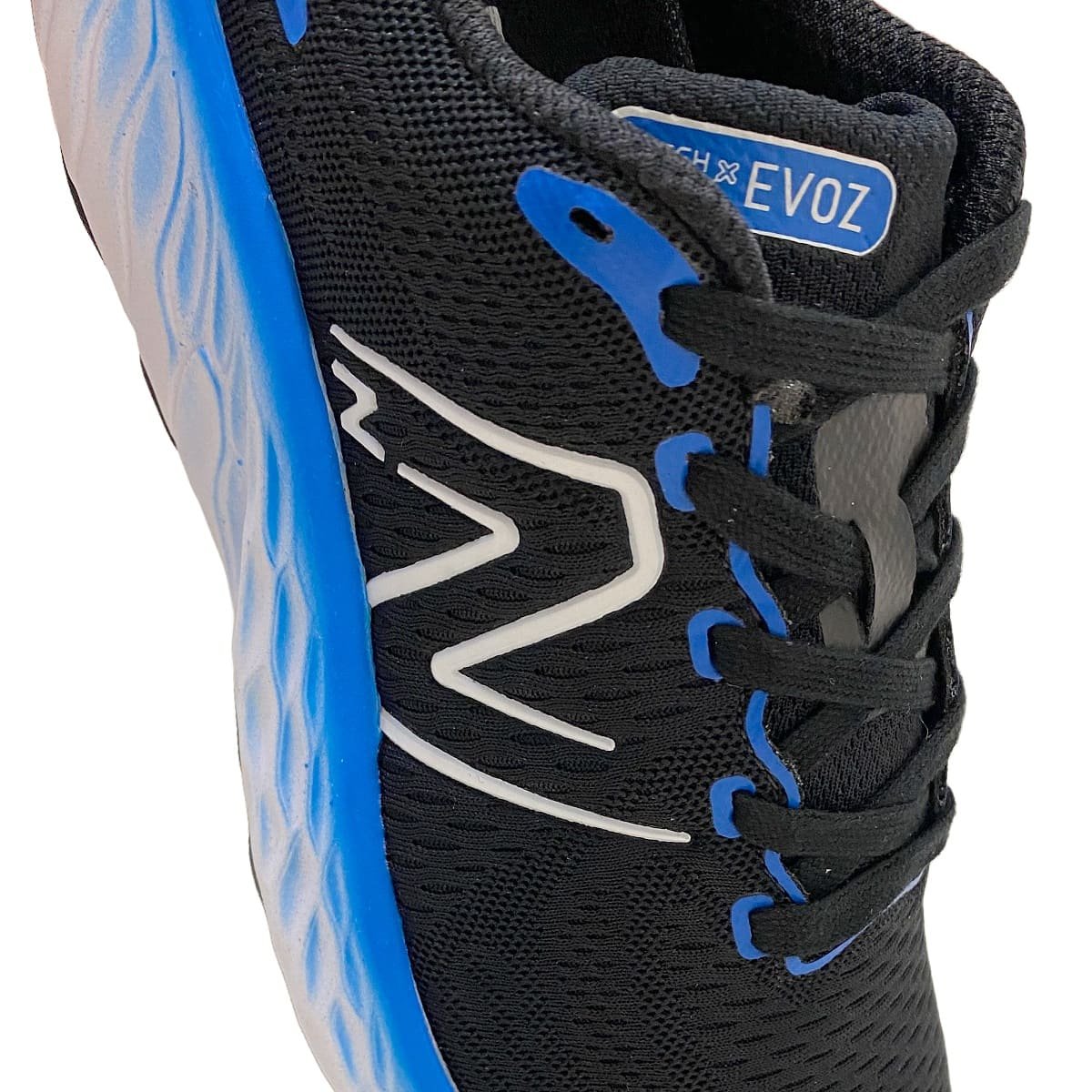 Tênis New Balance Fresh Foam X Evoz V3 Masculino Preto e Azul Azul 5