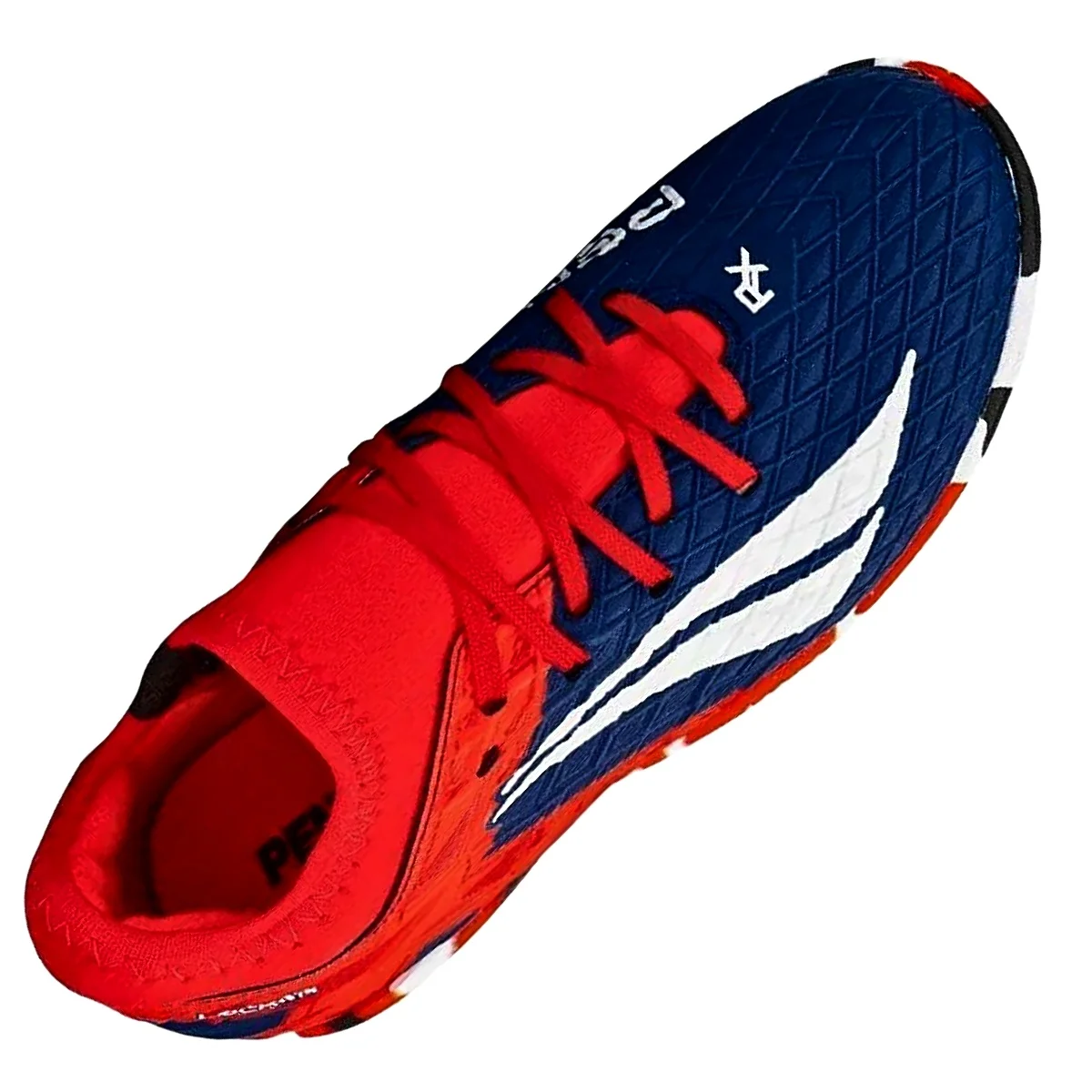 Chuteira Society Penalty Rx Locker Y-3 Infantil Laranja e Azul Laranja/Azul 3