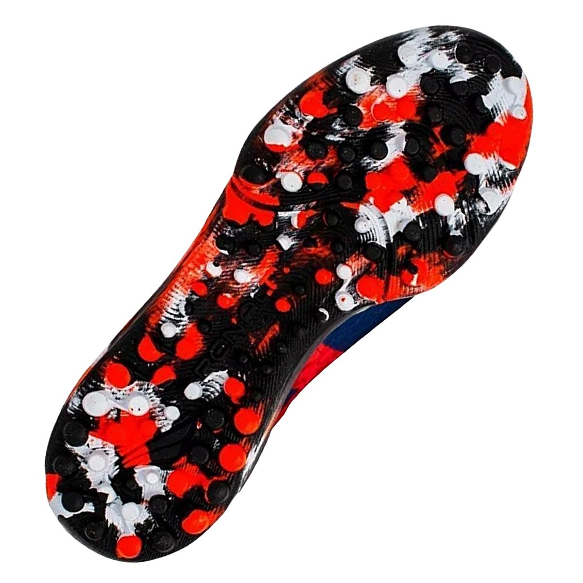 Chuteira Society Penalty Rx Locker Y-3 Infantil Laranja e Azul Laranja/Azul 4