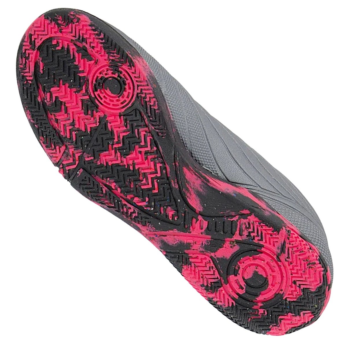 Chuteira Futsal Penalty Matis Kids XXI Infantil Cinza e Pink Cinza/Rosa 5