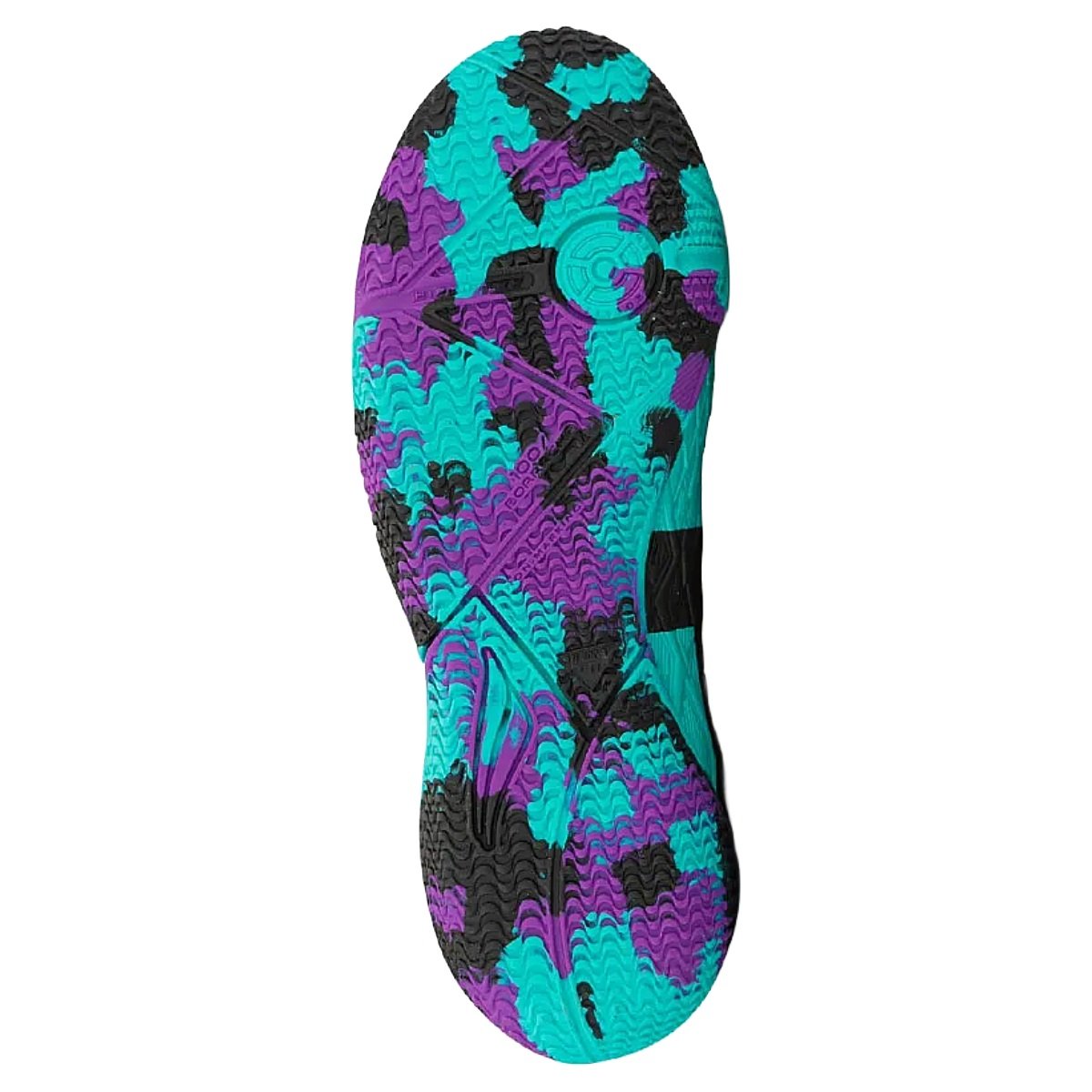 Chuteira Futsal Penalty RX Locker Y-3 Infantil Turquesa e Preto Azul/Preto 5