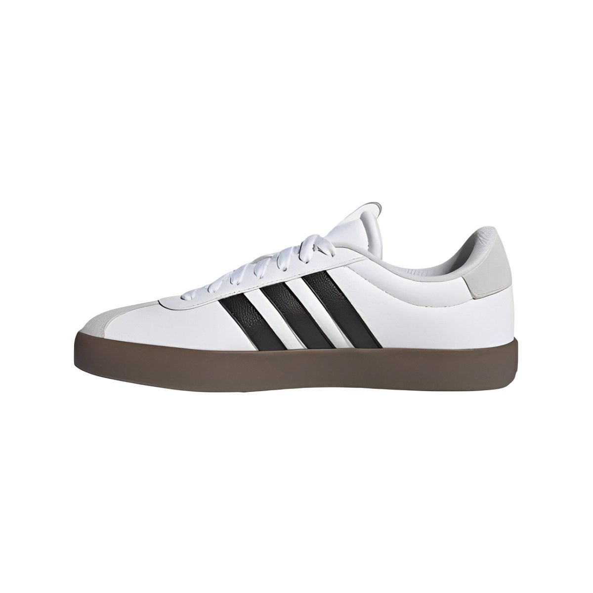 Tênis Adidas VL Court Masculino Branco e Preto Branco 3