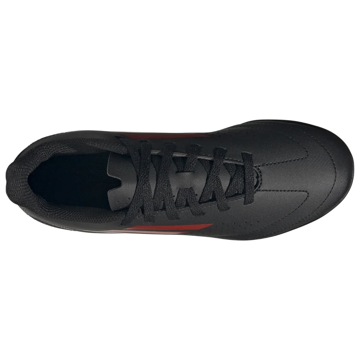 Chuteira Society Adidas Deportivo III Infantil Preto e Vermelho Preto 5