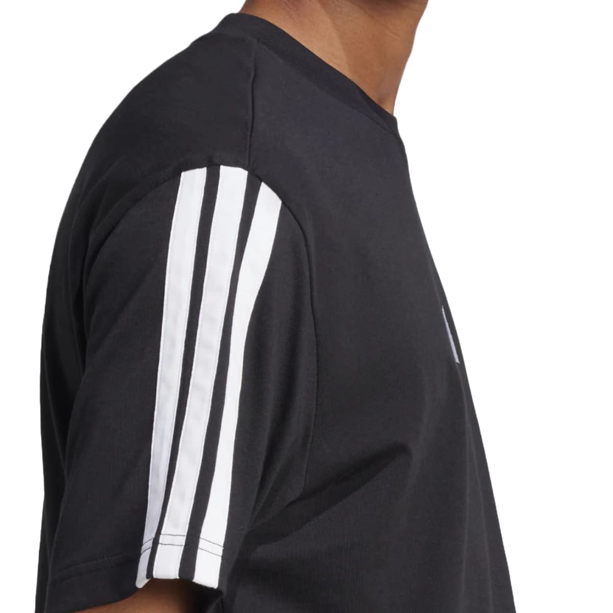 Camiseta Adidas 3 Stripes Masculino Preto 5