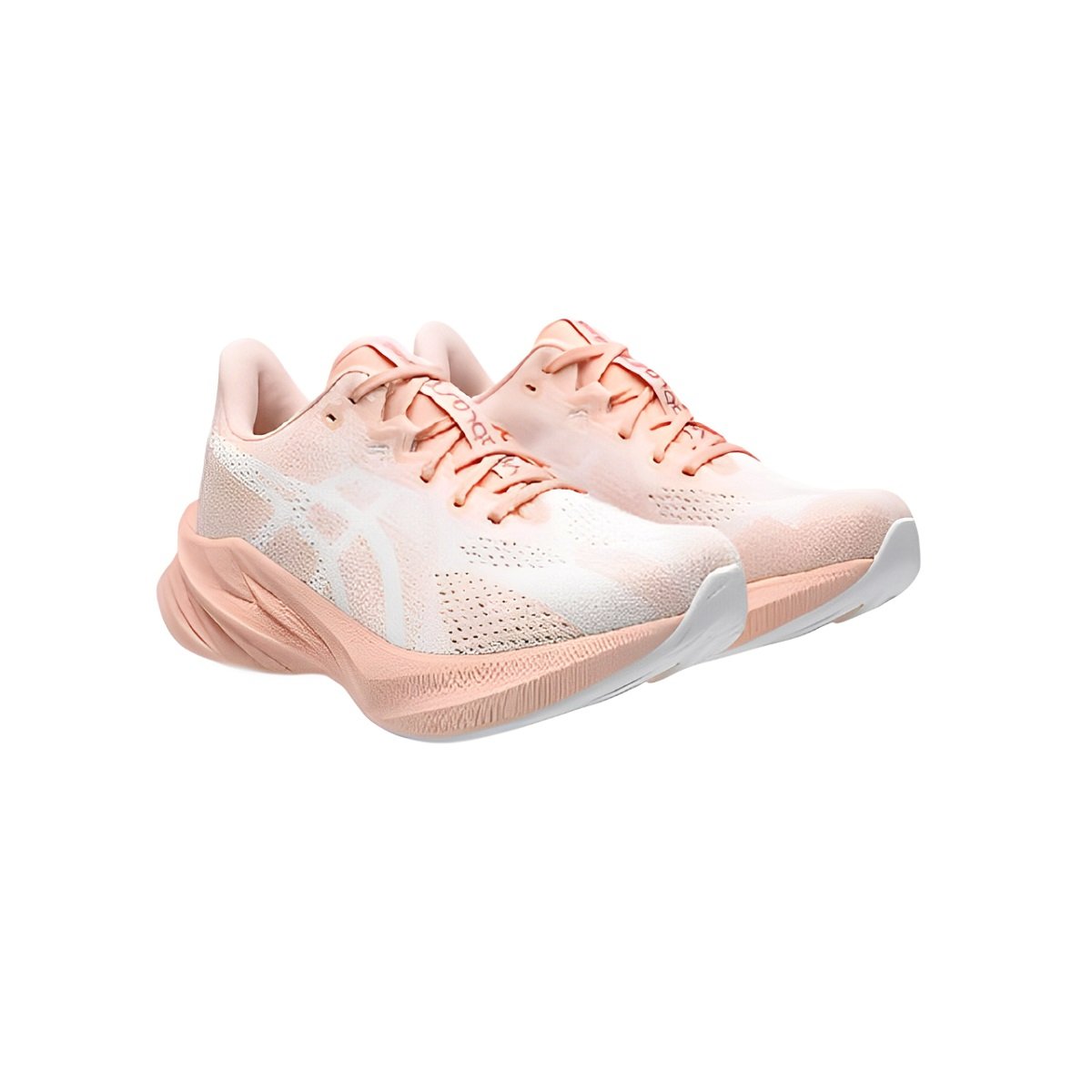 Tênis Asics Dynablast 5 Feminino Salmão e Branco Rosa 2