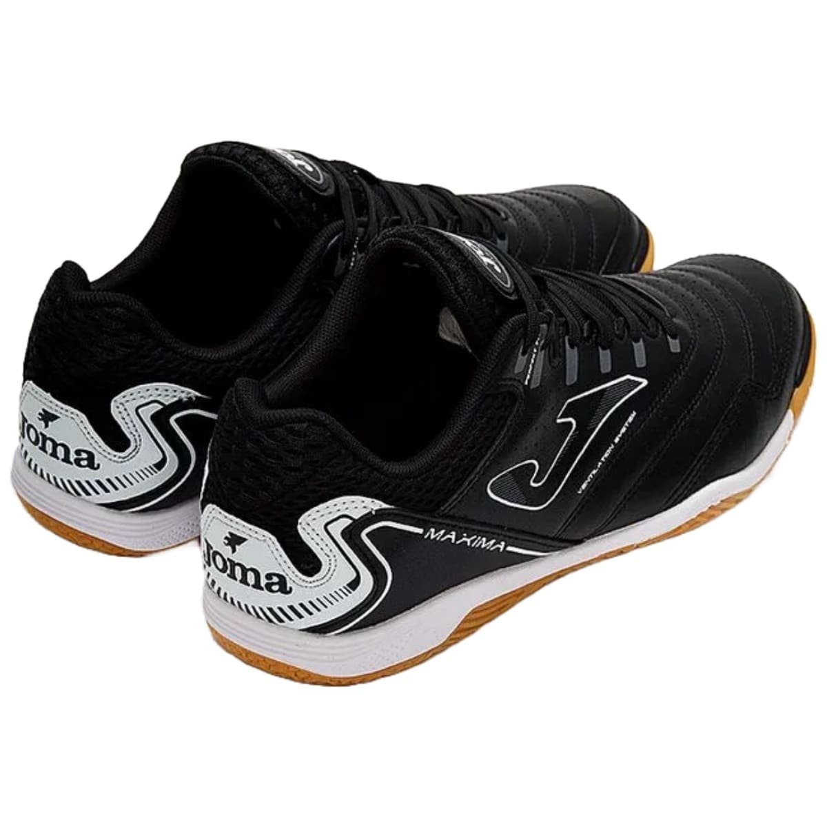 Chuteira Futsal Joma Maxima Masculino Preto Preto 4