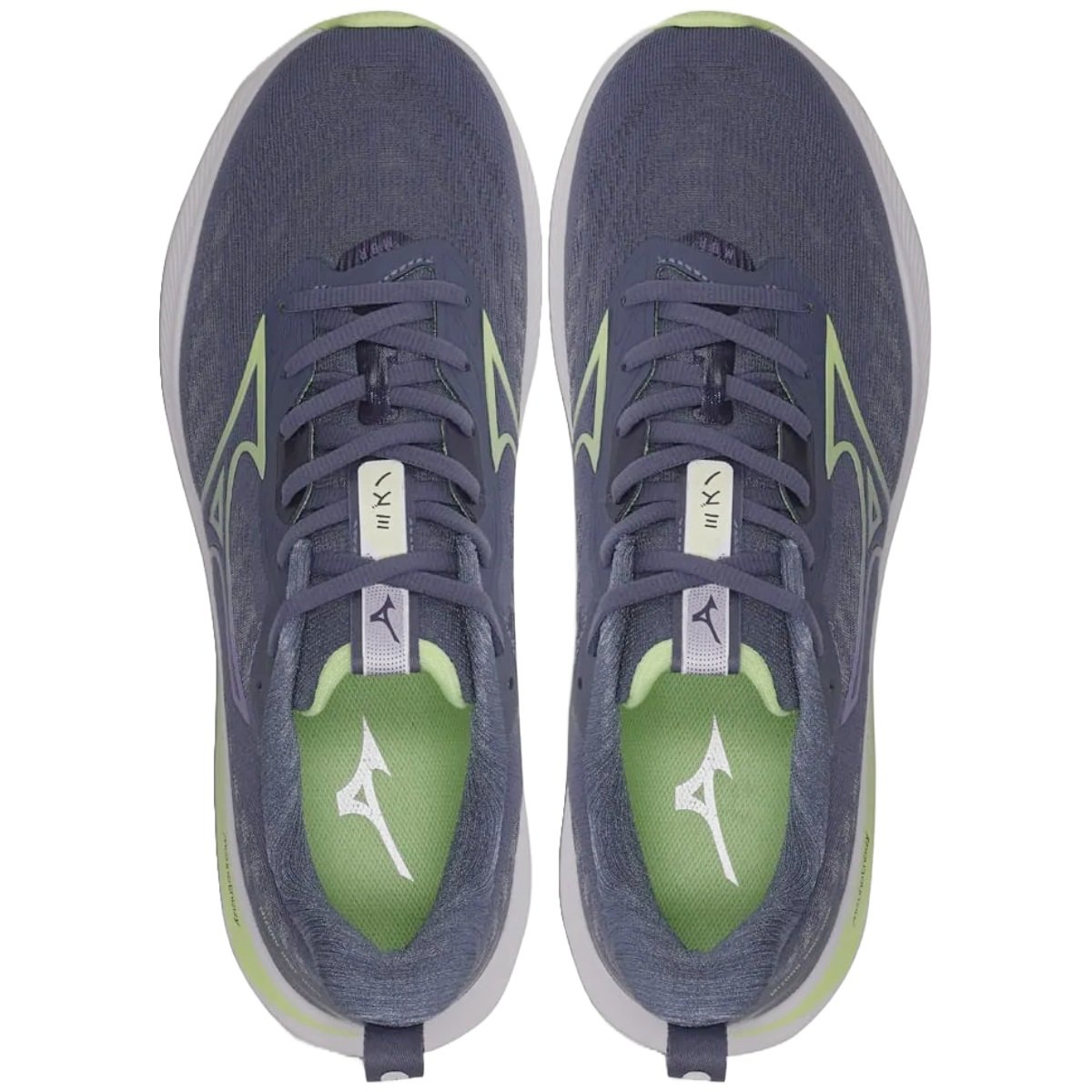 Tênis Mizuno Base Ride Feminino Cinza e Lilás Roxo 4