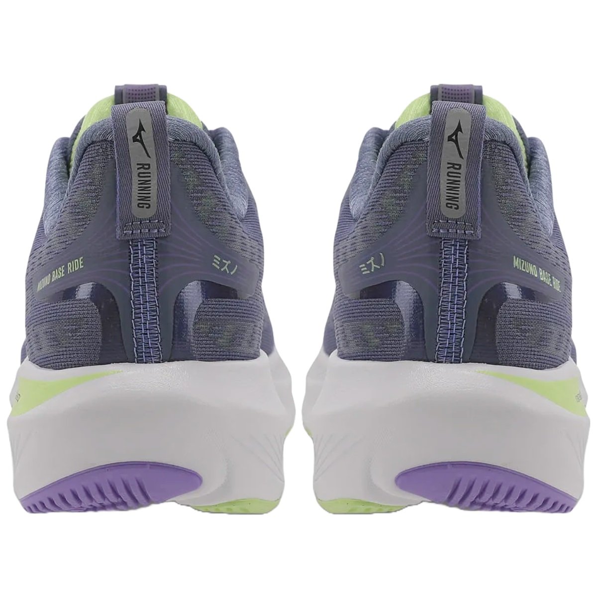 Tênis Mizuno Base Ride Feminino Cinza e Lilás Roxo 5