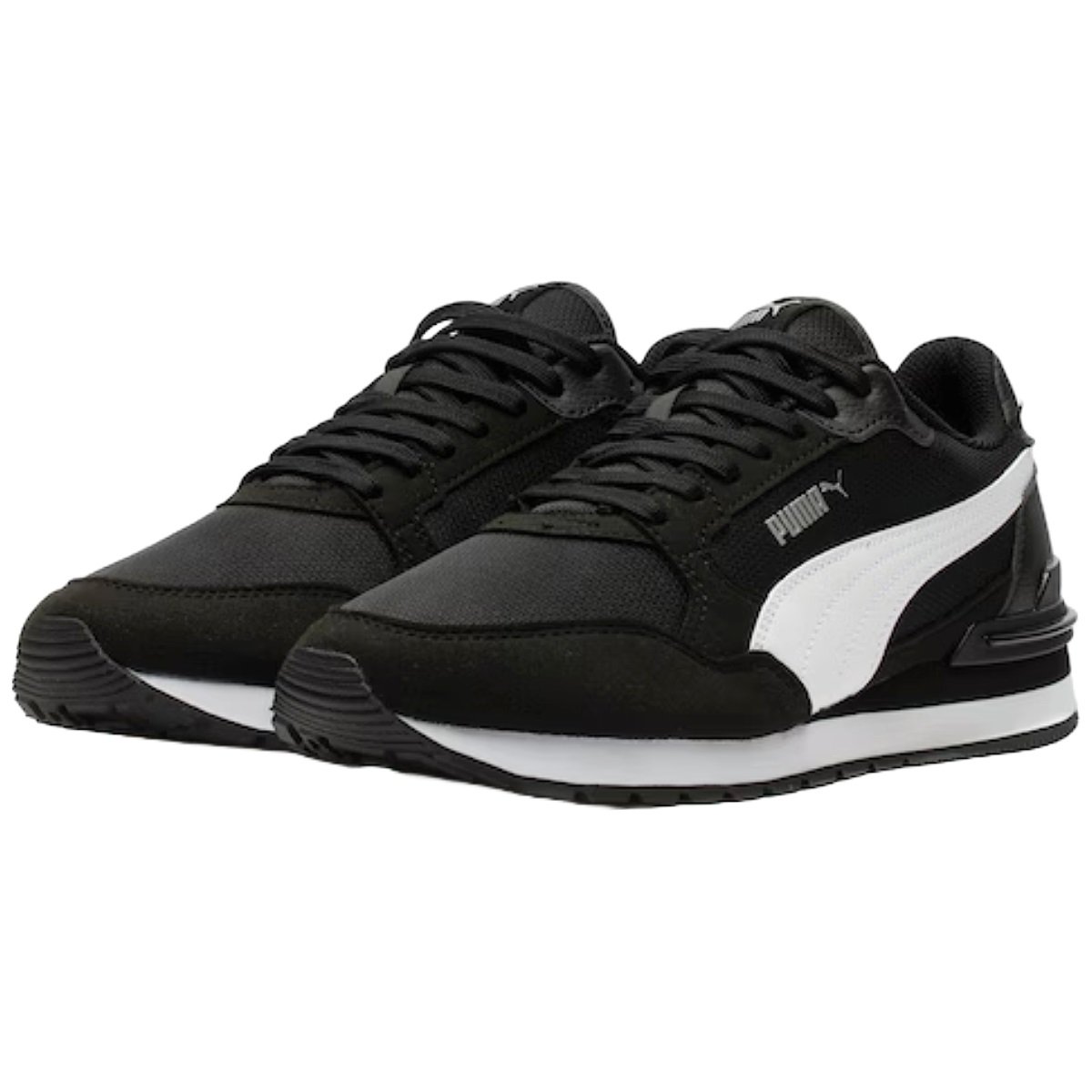 Tênis Puma ST Runner V4 Mesh Masculino Preto Preto 5