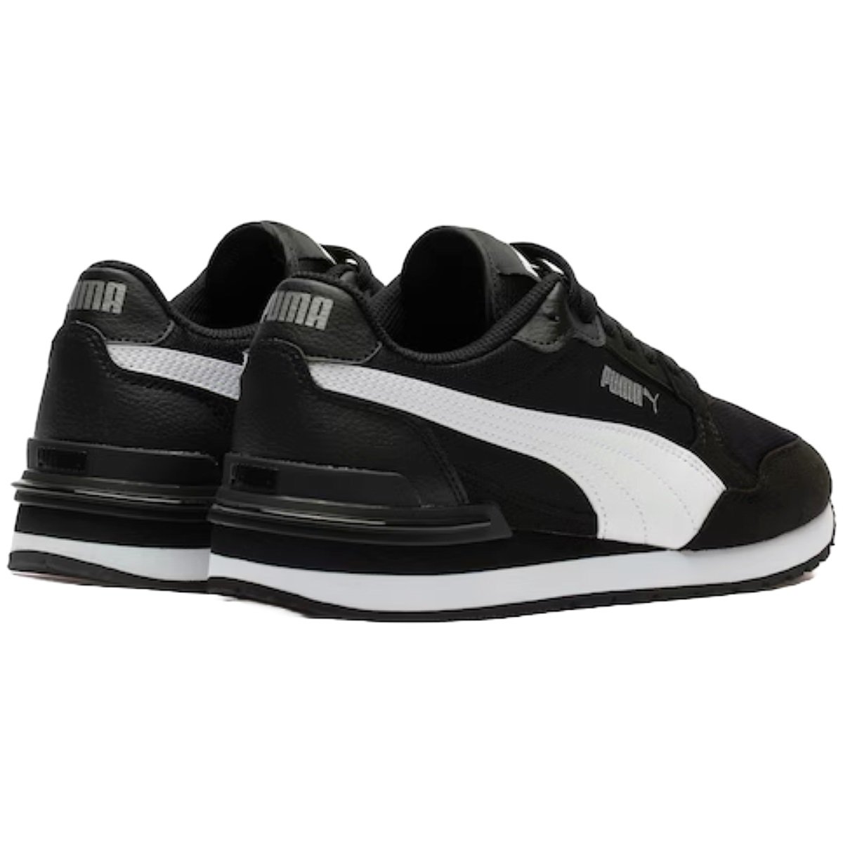 Tênis Puma ST Runner V4 Mesh Masculino Preto Preto 6