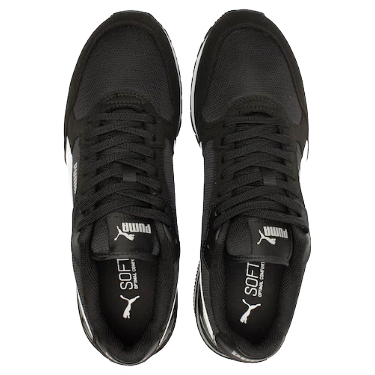 Tênis Puma ST Runner V4 Mesh Masculino Preto Preto 7