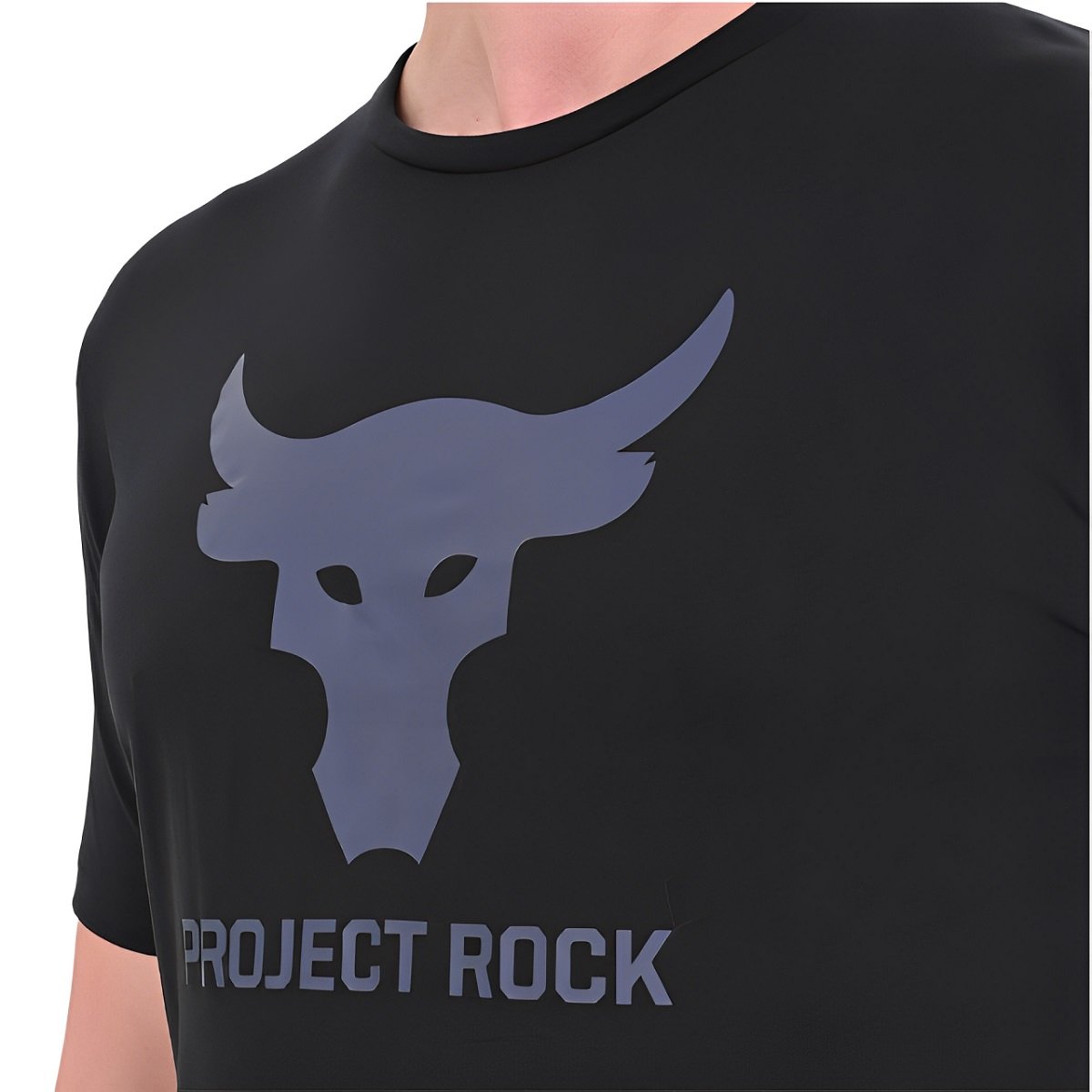Camiseta Under Armour Project Rock Masculino Preto