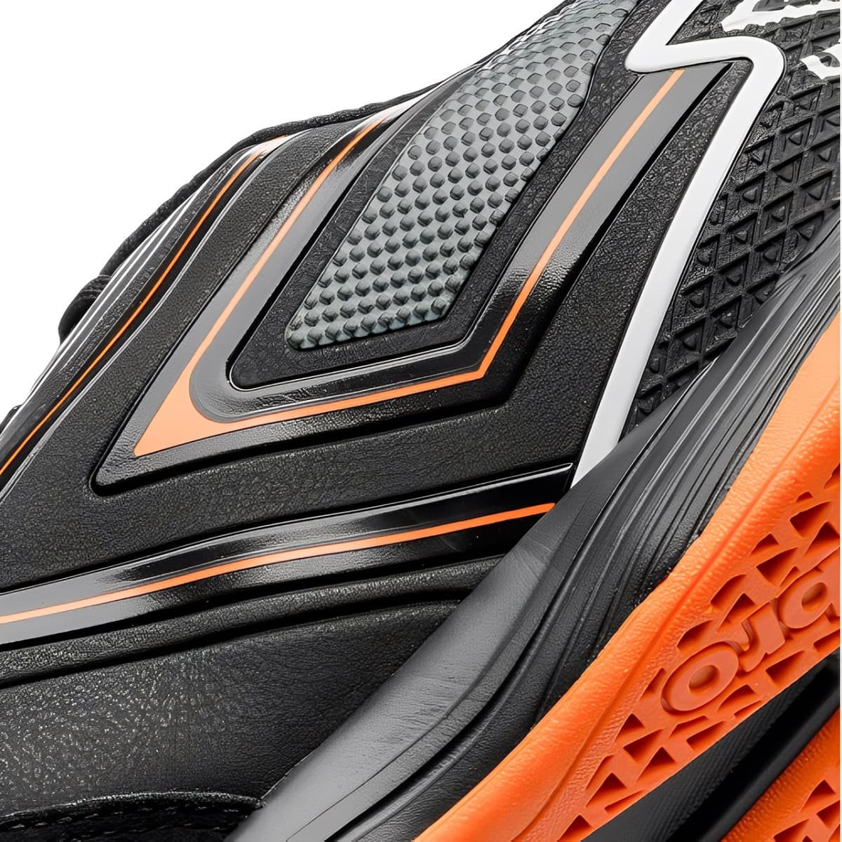 Chuteira Futsal Umbro Pro 5 Bump Club Masculino Preto e Laranja Preto 5