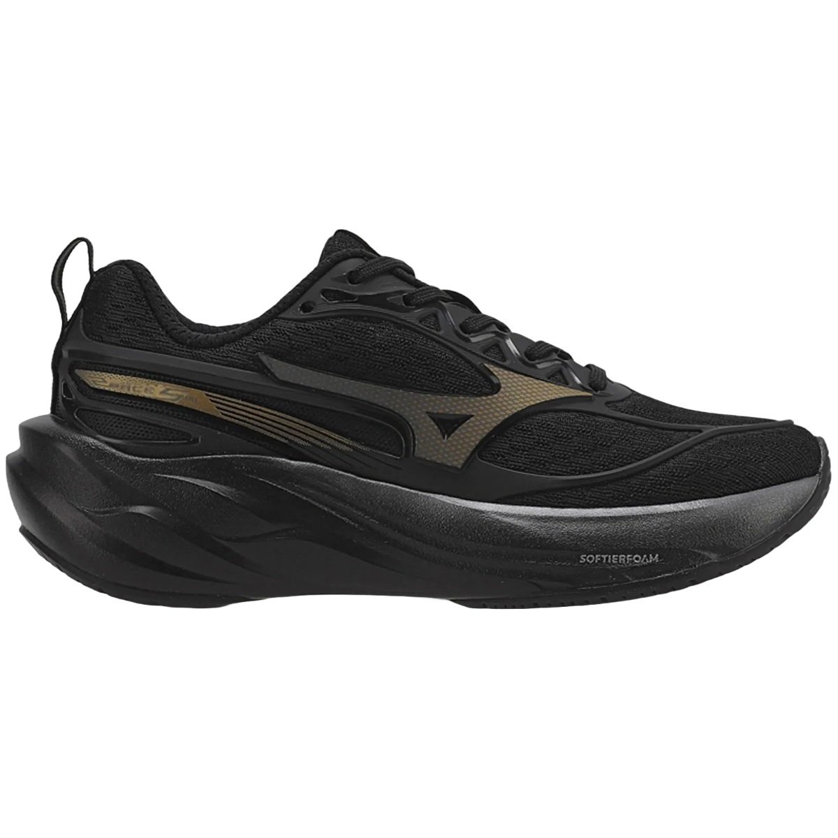Tênis Mizuno Space 5 Infantil Preto