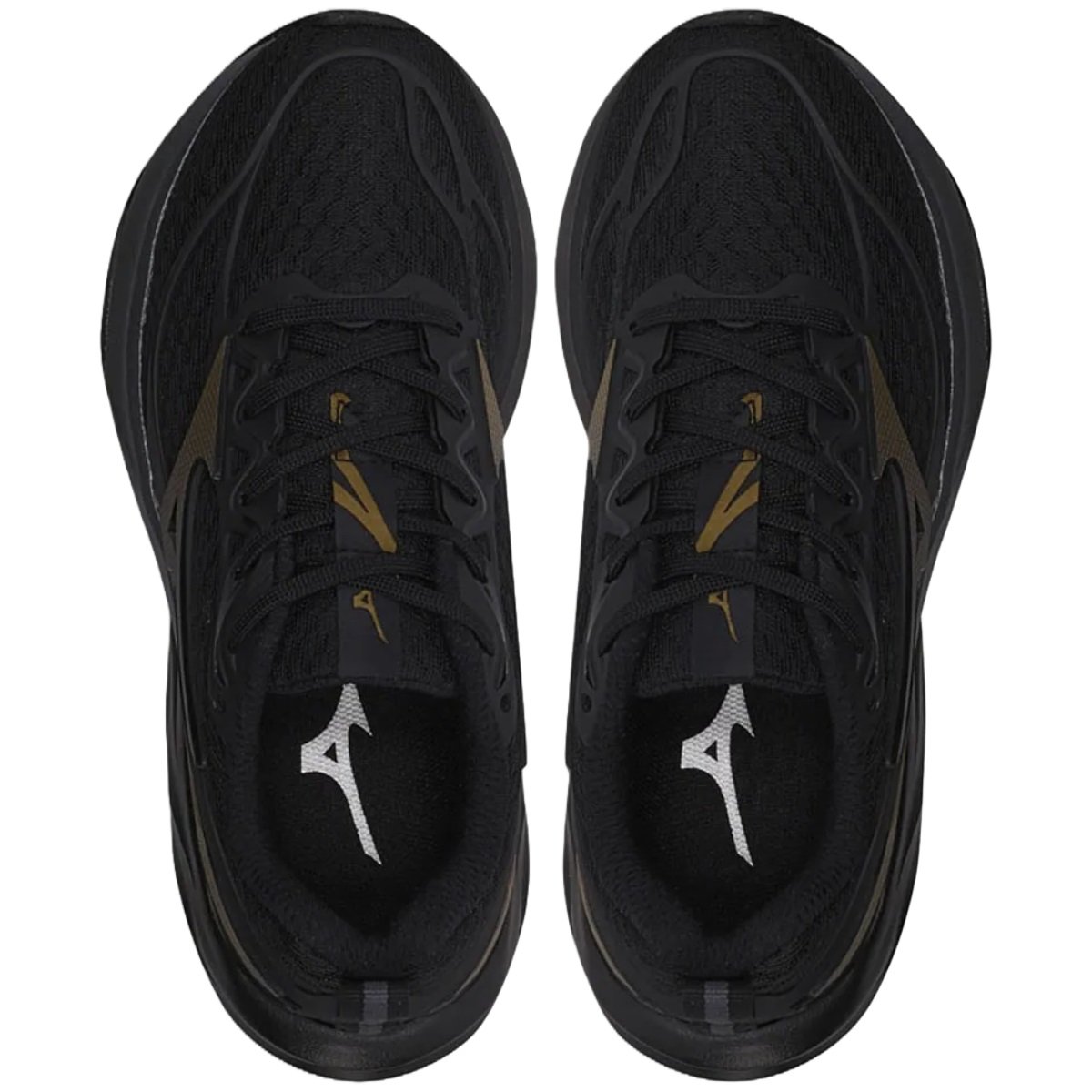 Tênis Mizuno Space 5 Infantil Preto Preto 3