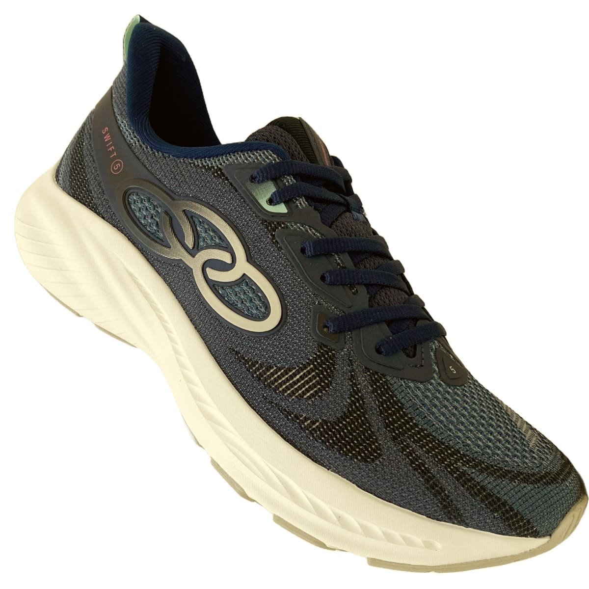 Tênis Olympikus Swift 5 Feminino Marinho Cinza 5