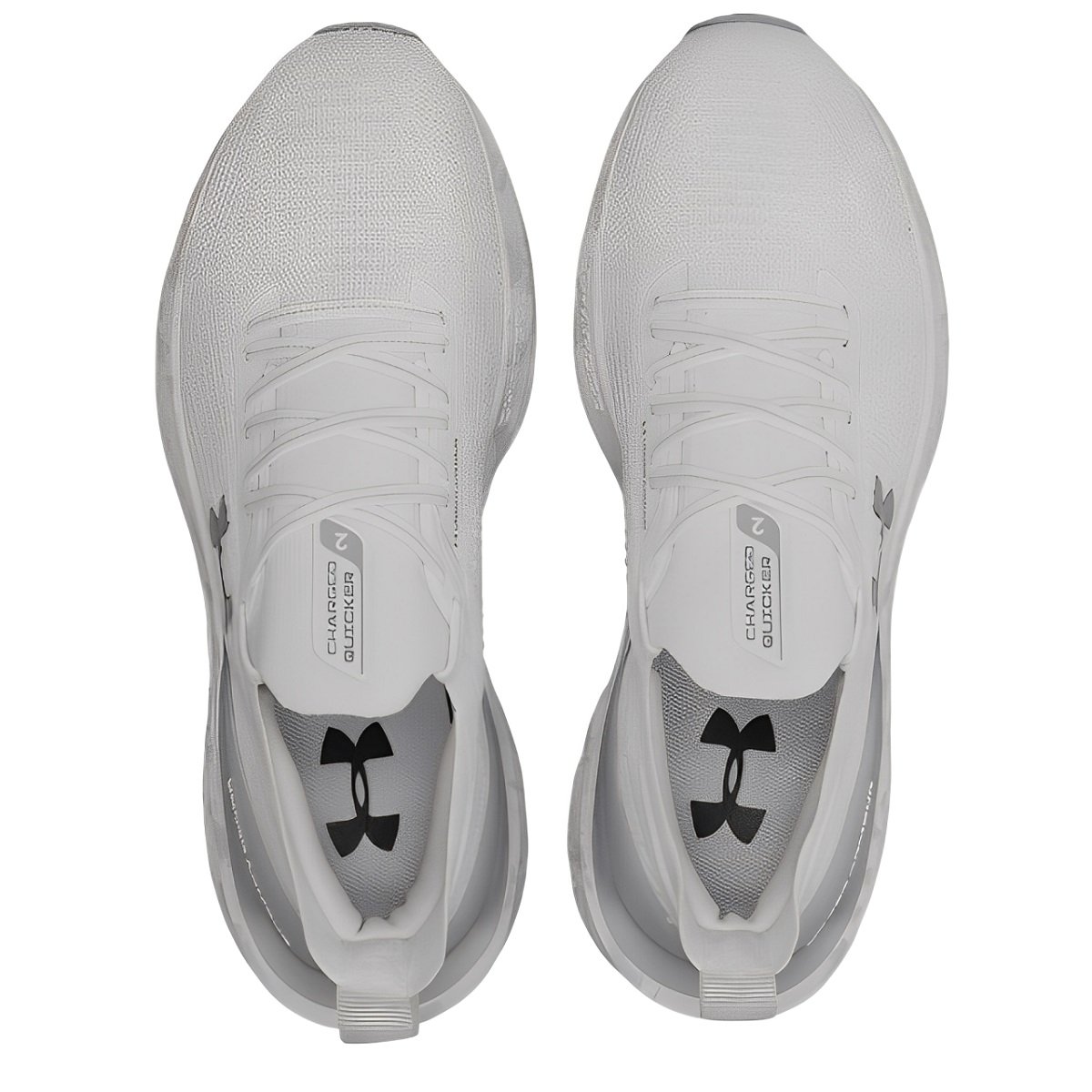Tênis Under Armour Charged Quicker 2 Masculino Branco Branco 4
