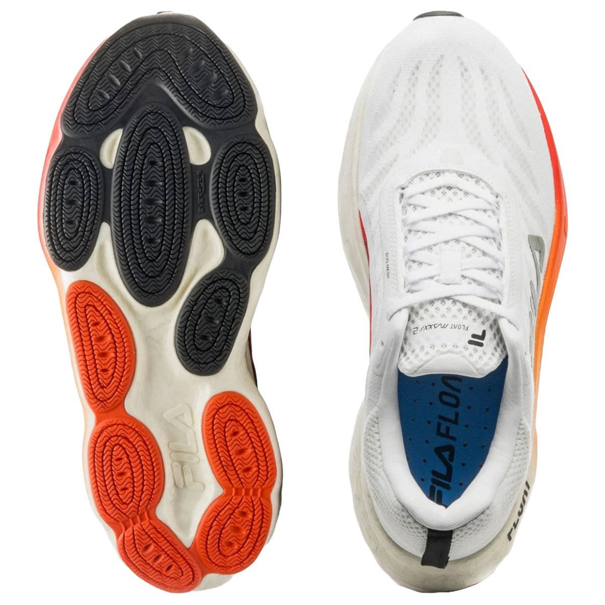 Tênis Fila Float Maxxi 2 Masculino Branco e Vermelho Branco 7