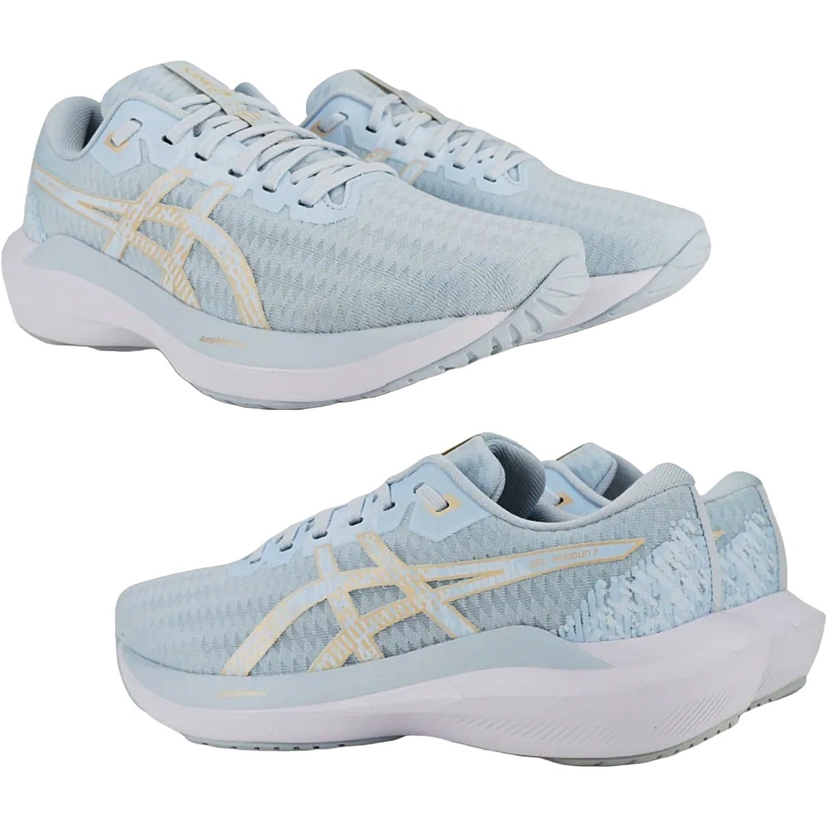 Tênis Asics Gel Shogun 7 Feminino Azul Claro Azul 7