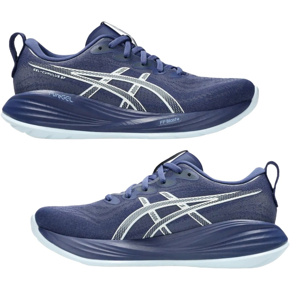 Tênis Asics Gel Cumulus 27 Feminino Marinho Azul 7